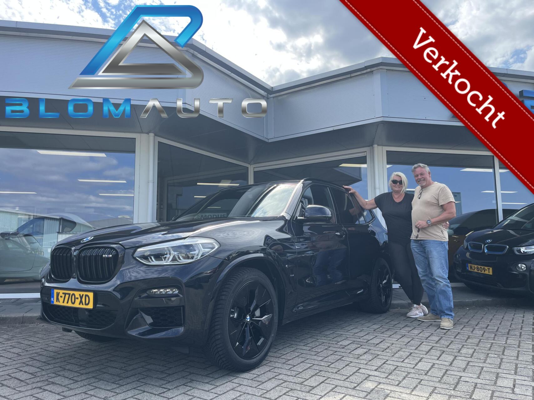 BMW Ix3 High Executive 80 kWh M-SPORT PANO+TREKHAAK SOH 95% 2021 - voorkant