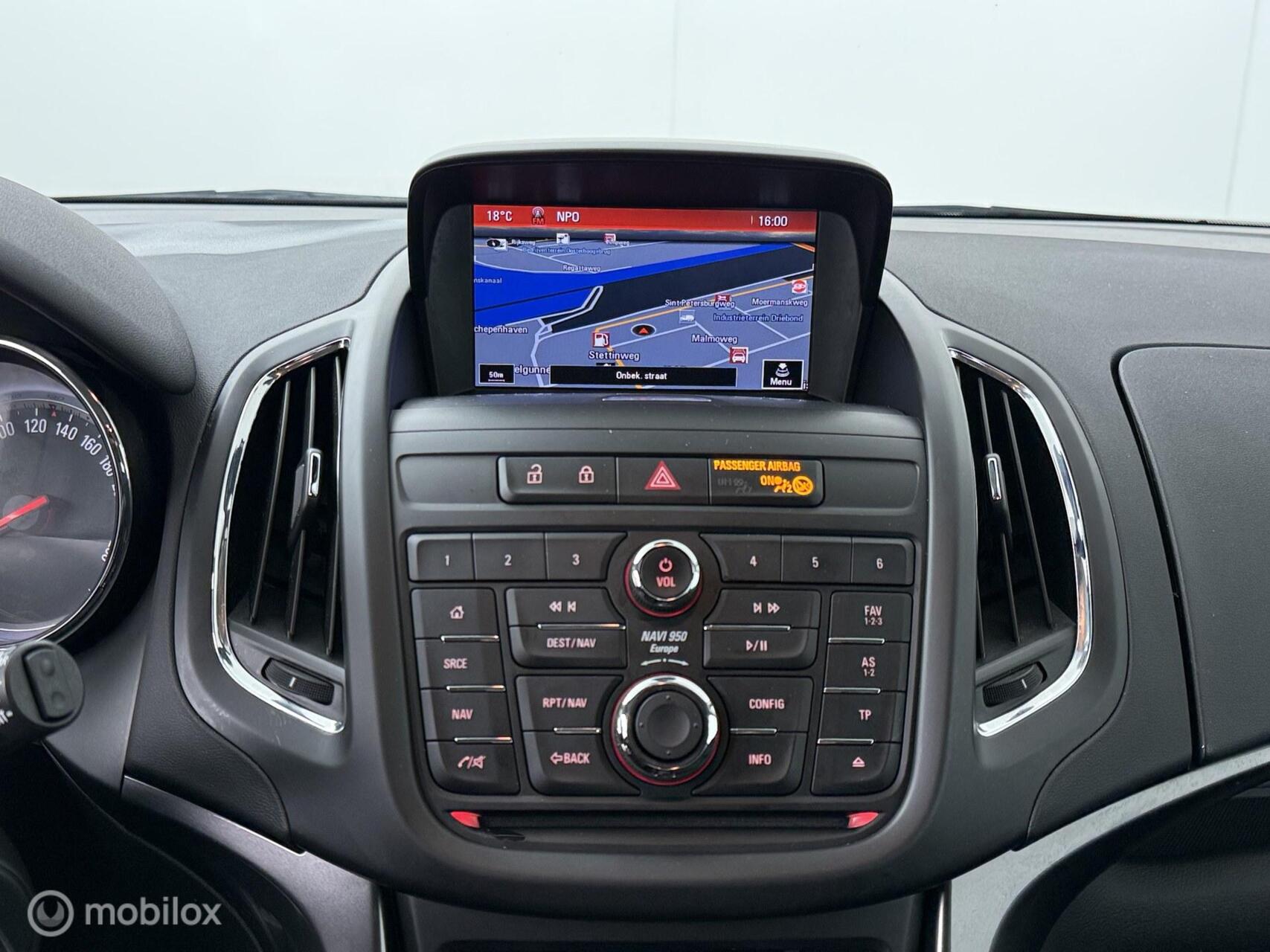 Foto van Opel Zafira Tourer