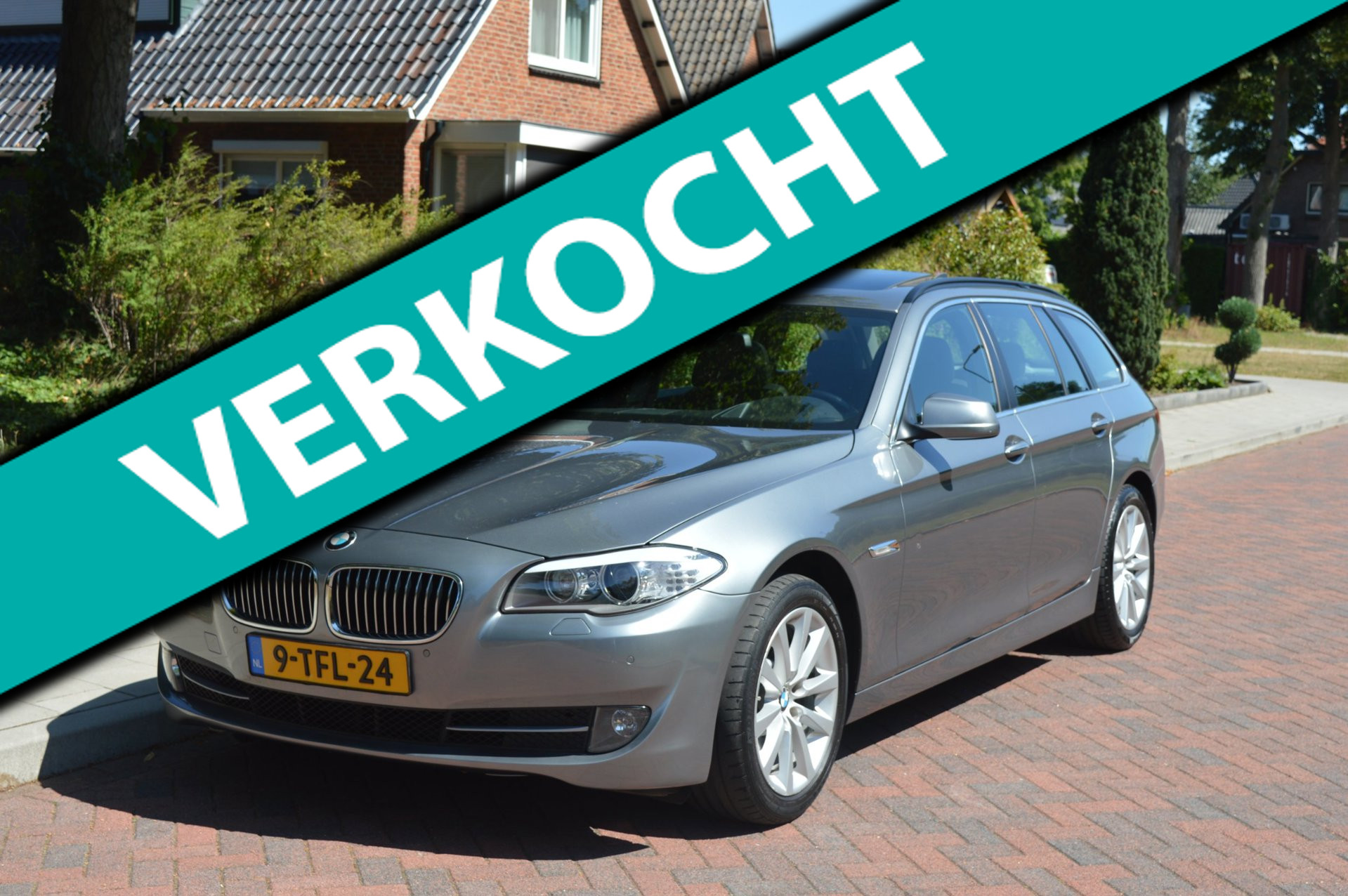 BMW 530d xDrive 530xd High Exe panoramadak/leer/head-up 2011 - voorkant