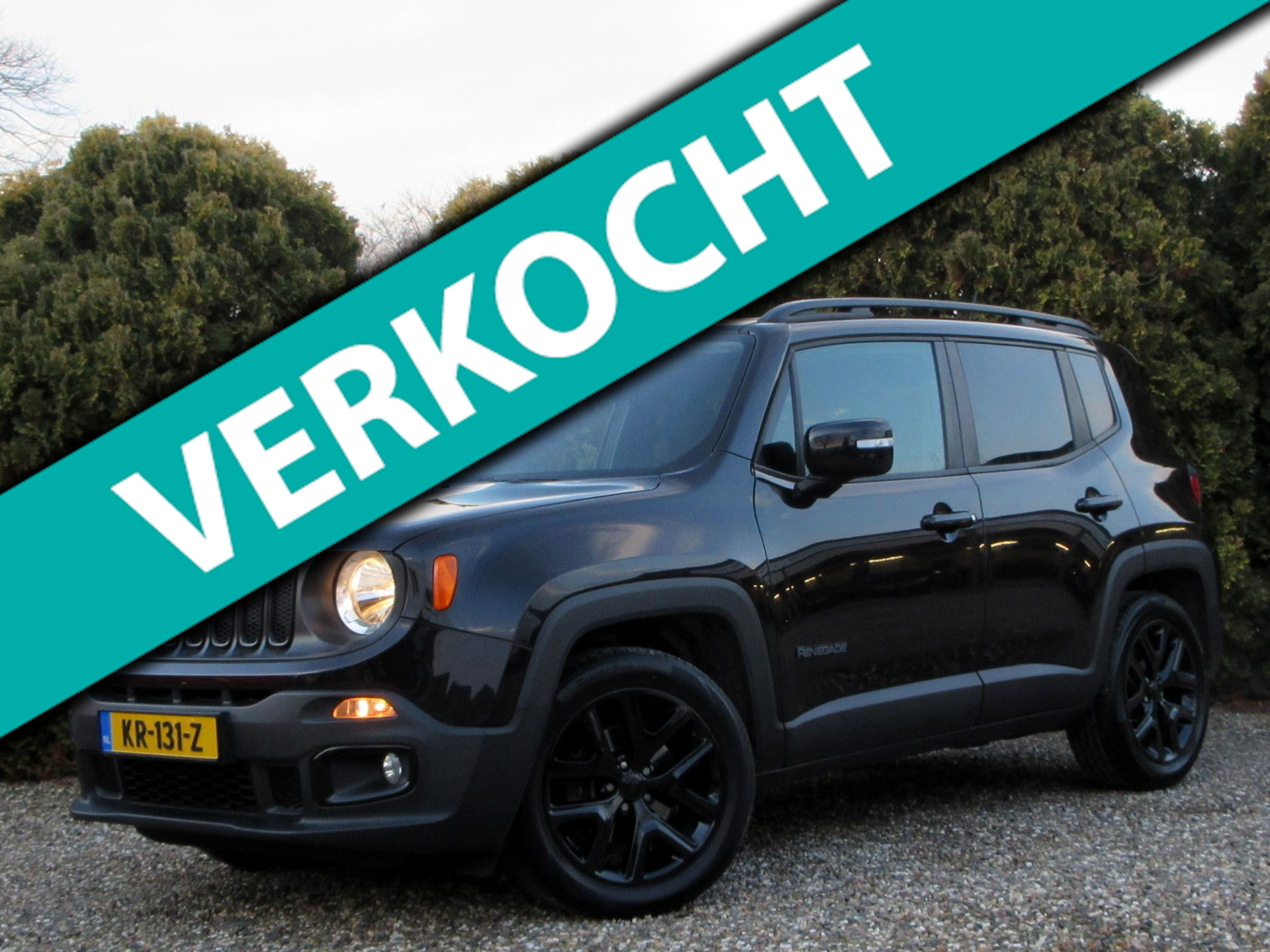 Jeep Renegade 1.6 E-Torq Black Line*Navi*Pdc*Cruise* 2016 - voorkant
