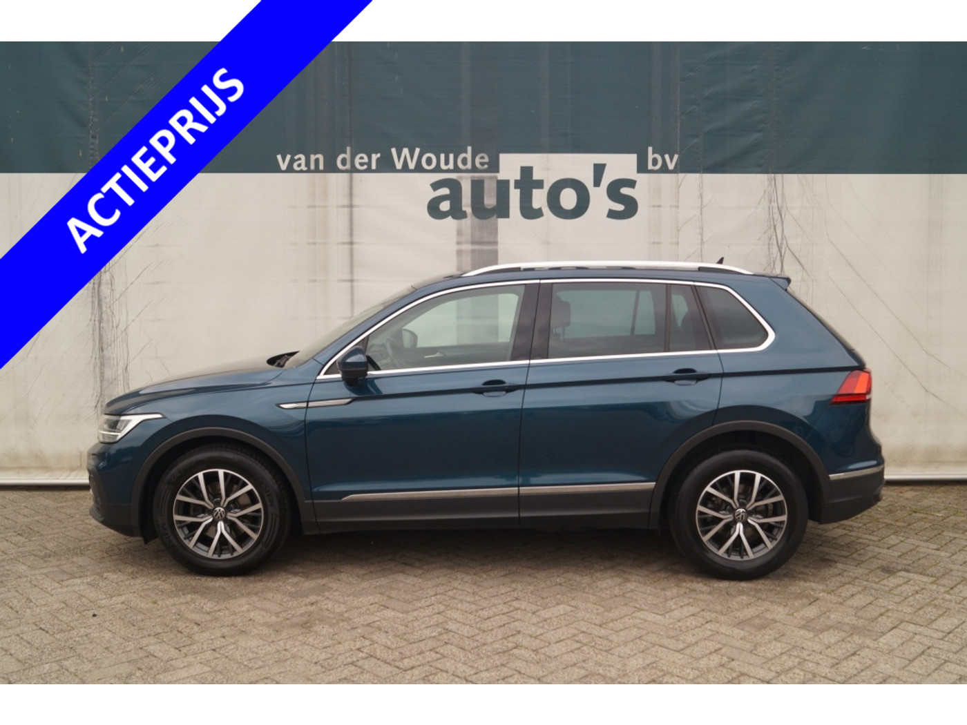 Volkswagen Tiguan 1.5 TSI 150pk DSG Life Business -LED-DIGI-ECC-TREKHAAK- 2021 - voorkant