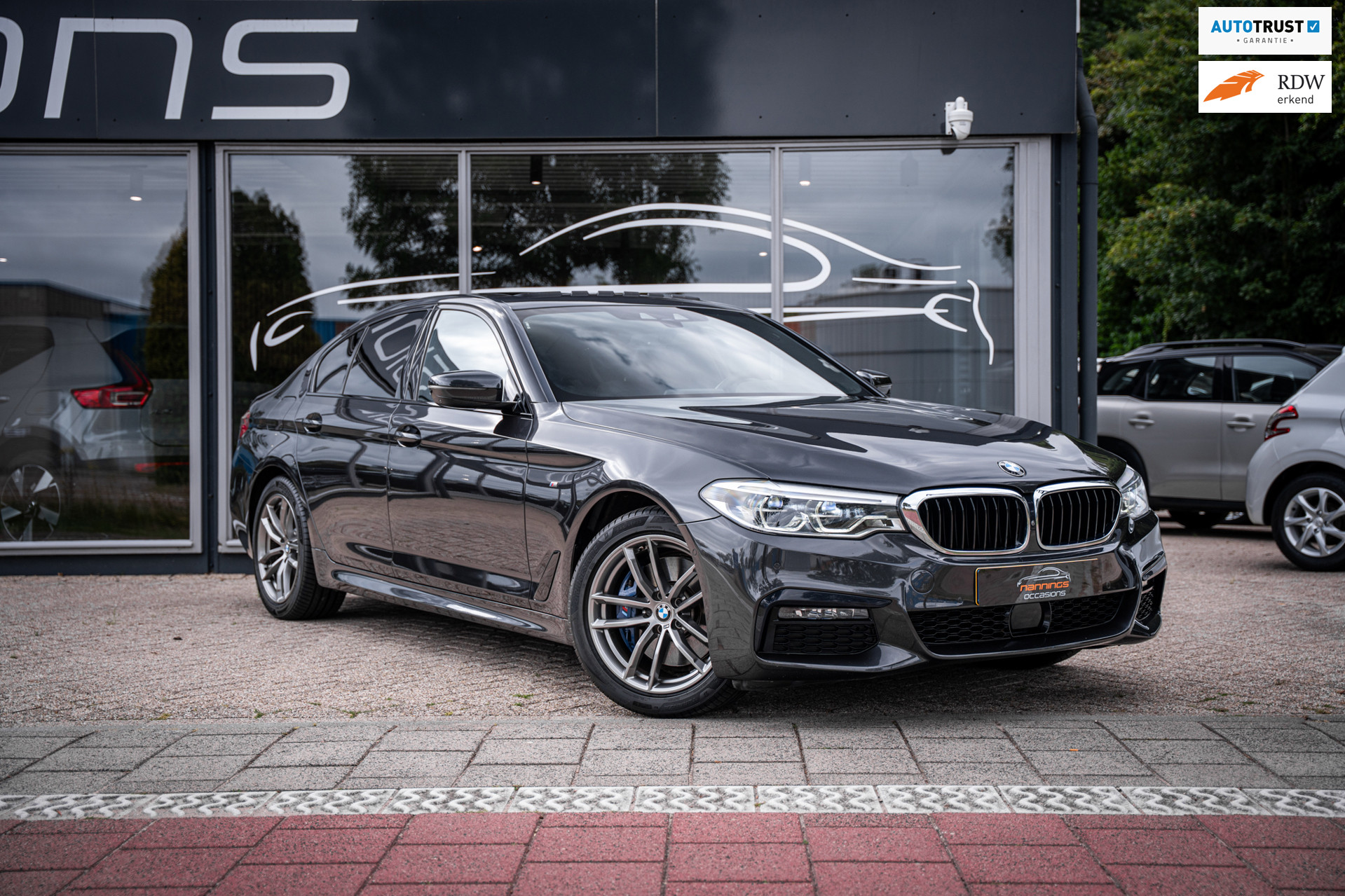 BMW 530i xDrive 530i xDrive High Executive|Pano|HUD|Memory|ACC|Stoel/Stuurverw V/A|Ambiance| 2019 - voorkant