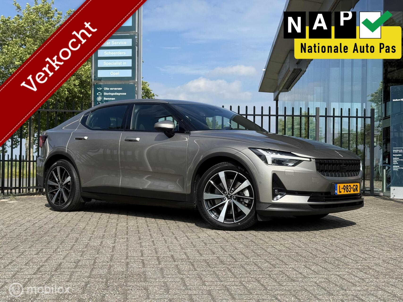 Polestar Polestar 2 Long Range Dual Motor Plus Pilot 78kWh 360 Camera 2021 - voorkant