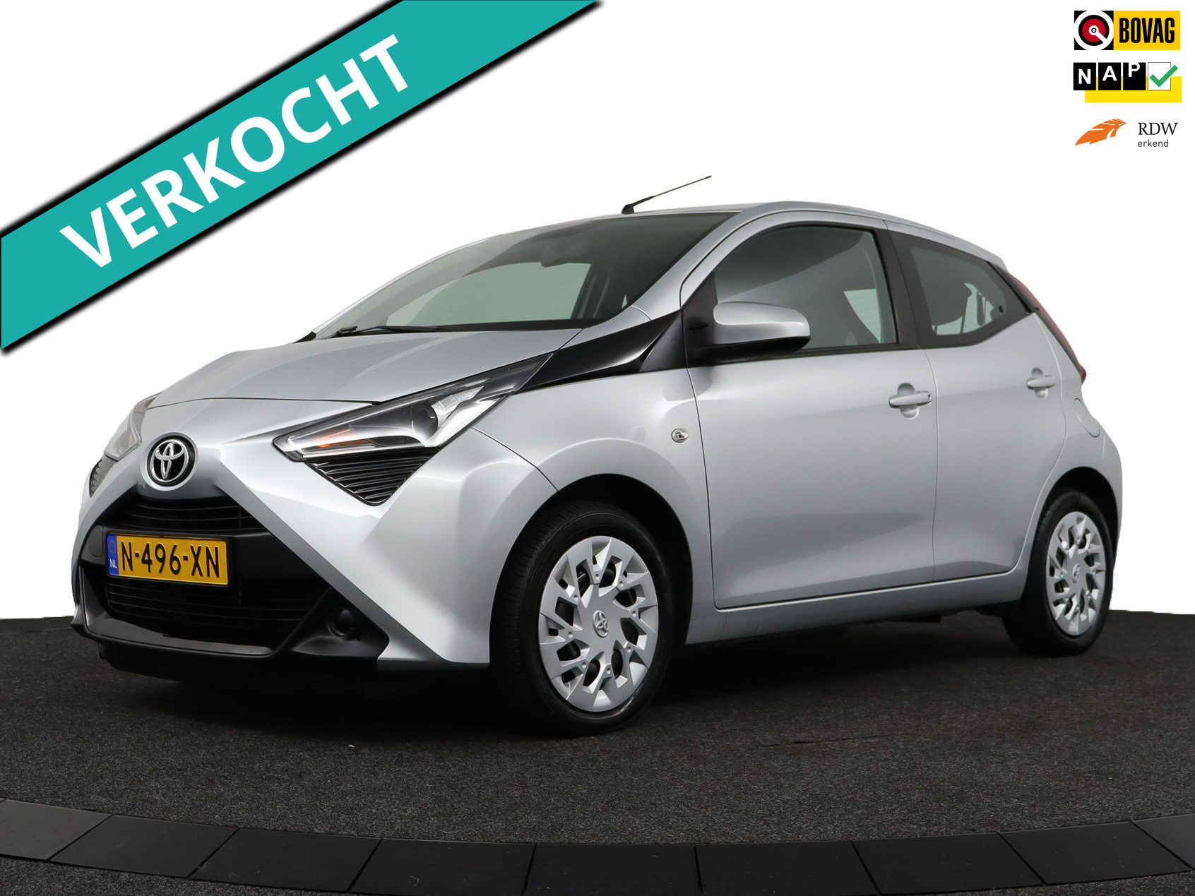 Toyota Toyota Aygo 1.0 VVT-i x-play Camera/Carplay/Airco/NAP 2022 - voorkant