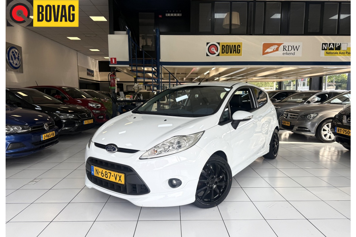 Ford Fiesta 1.6 Ghia Bovag Garantie Airco 2009 - voorkant
