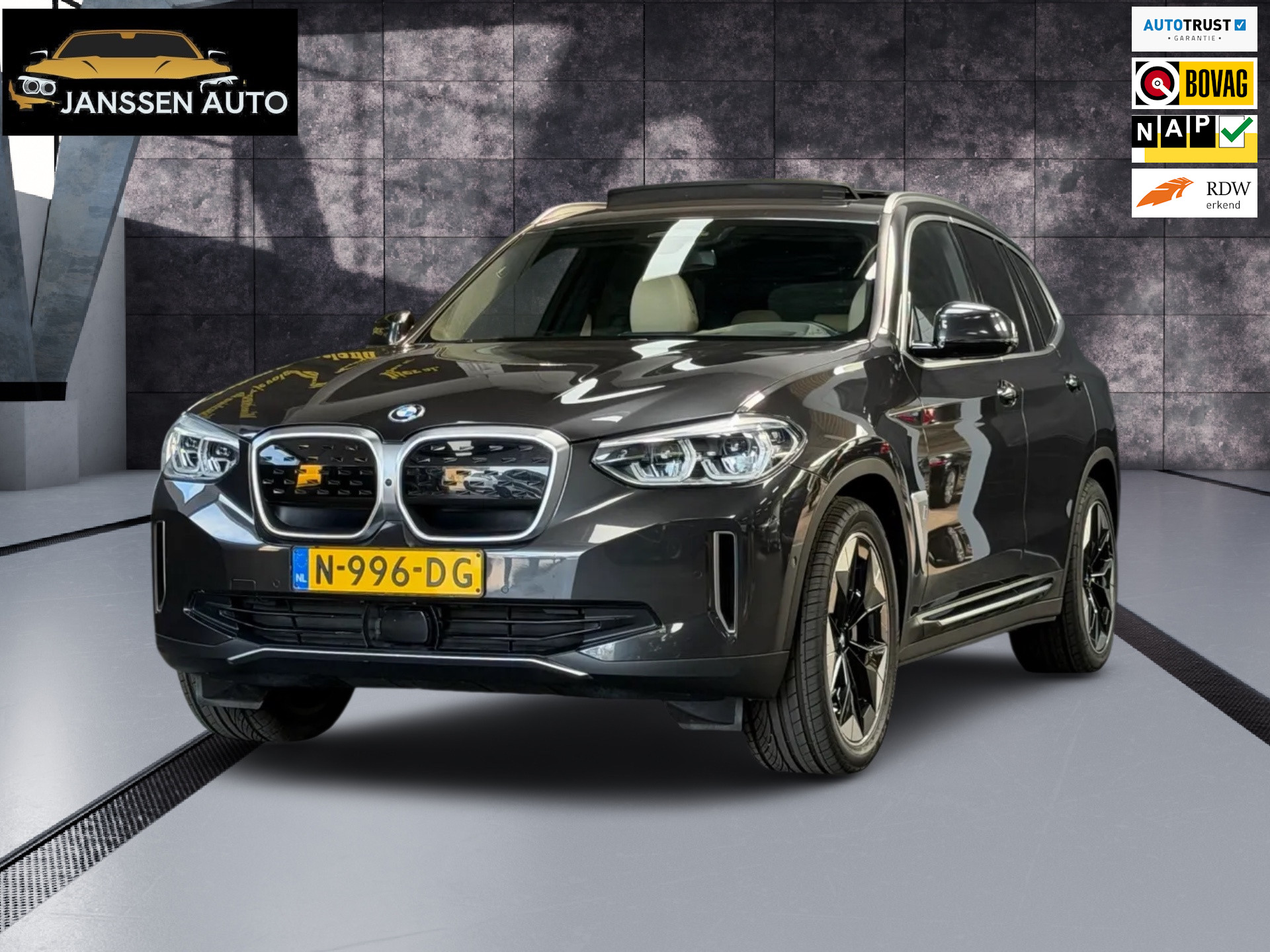 BMW Ix3 High Executive 80 kWh 2021 - voorkant