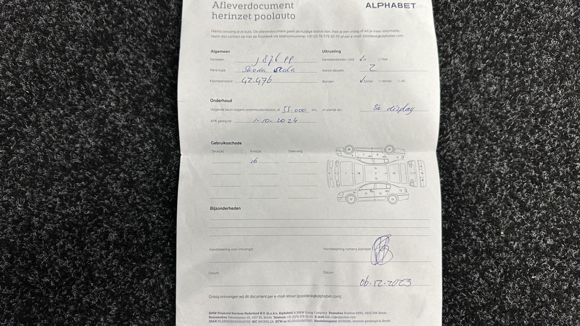 Foto van Skoda Scala