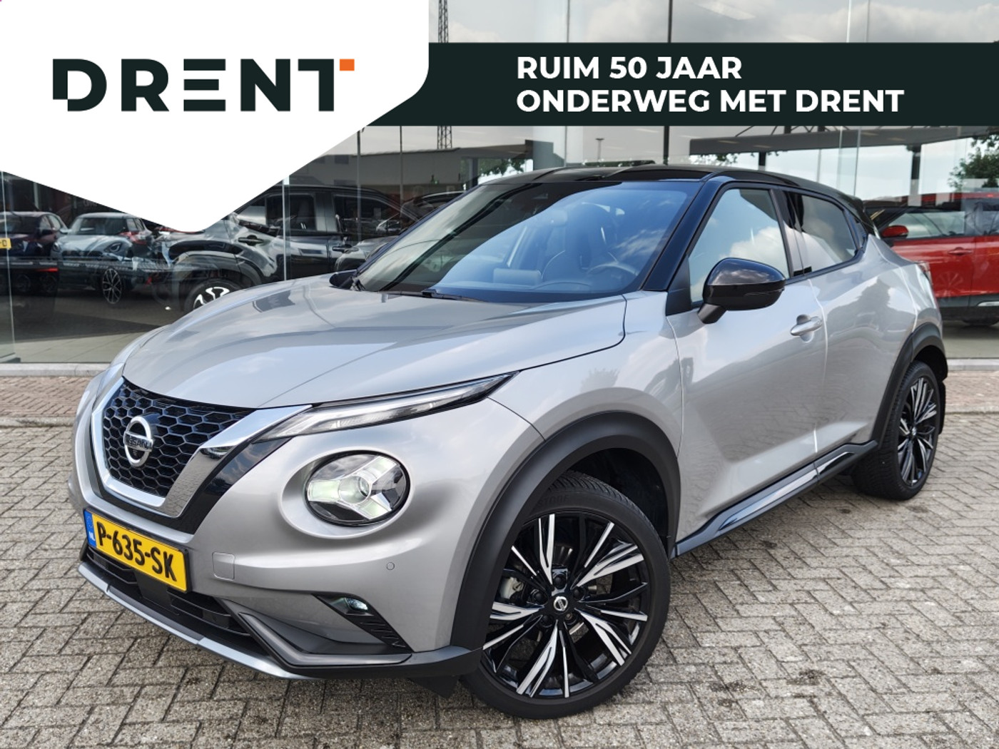 Nissan Nissan Juke 1.0 DIG-T N-Design | BOSE | Navi | Leder | 360 Camera | Sensoren v/a 2022 - voorkant