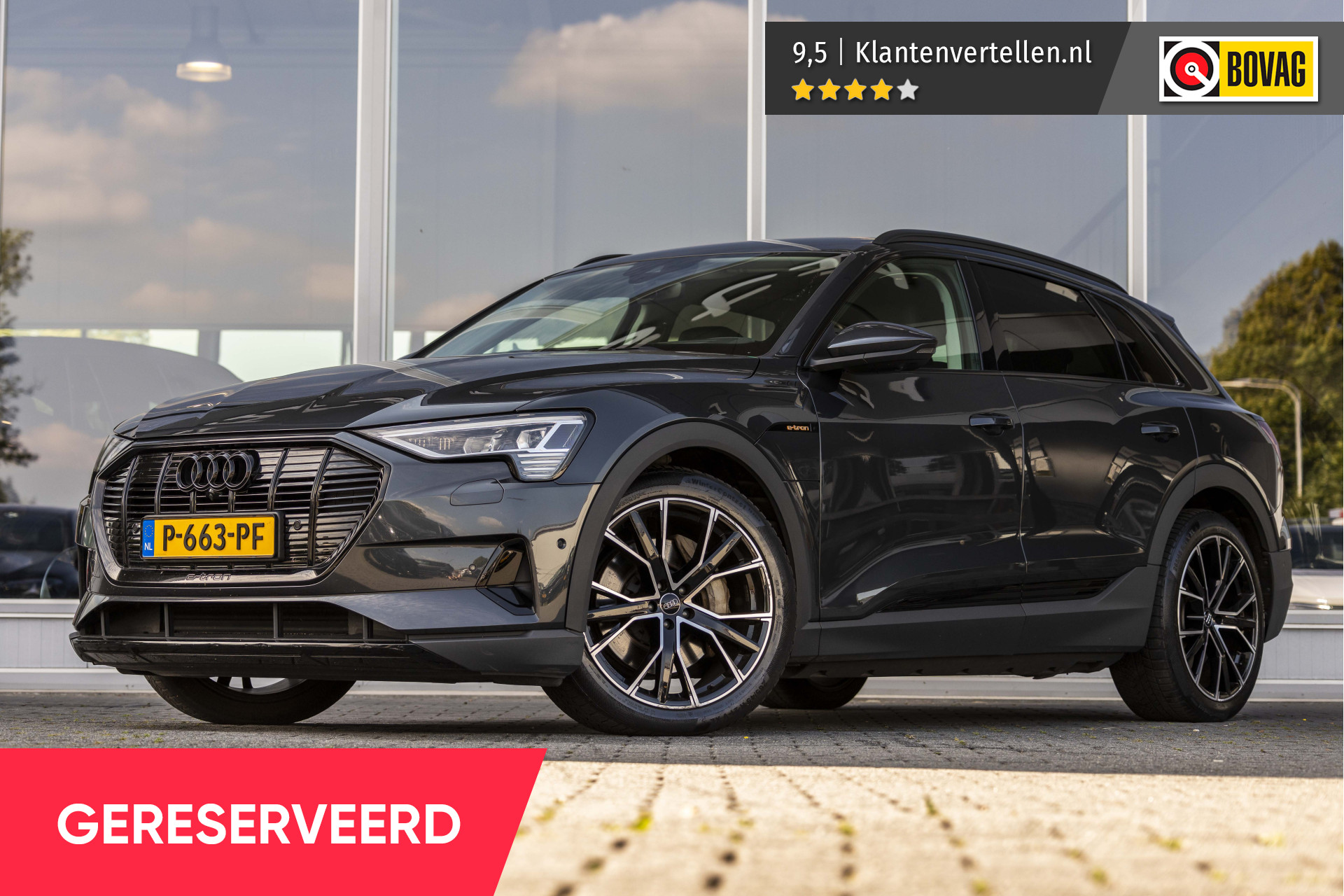 Audi E-tron 55 55 quattro edition 95 kWh 2020 - voorkant