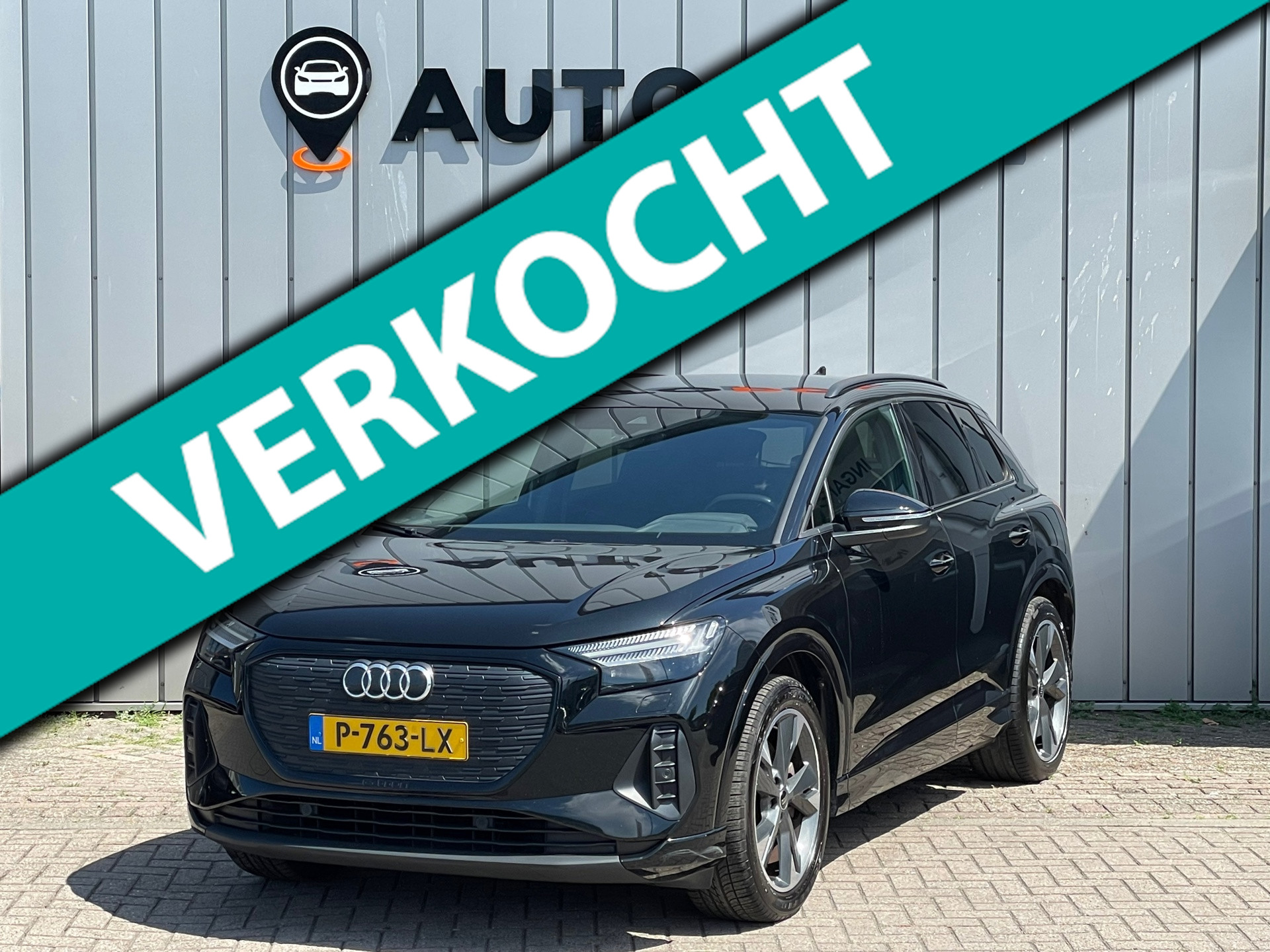 Audi Q4 40 E-tron 40 Launch edition Advanced 77 kWh 1EIG NAP WARMTEPOMP SOH95%|VIRTUALCOCKPIT|MATRIXLED|CAMERA|PARK.ASSIST|20''INCH 2022 - voorkant