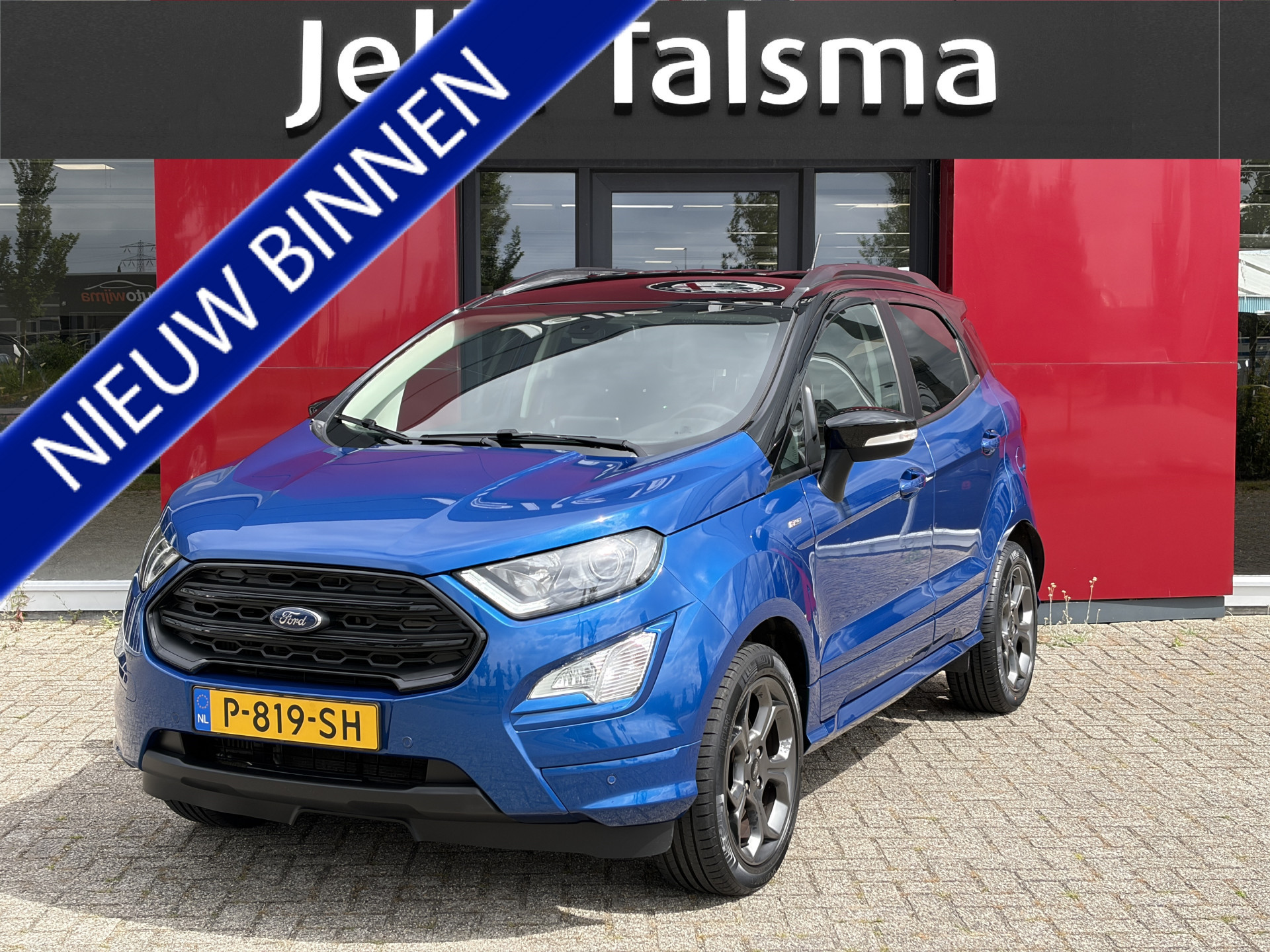 Ford Ecosport 1.0 EcoBoost ST-Line Black | Trekhaak | Camera 2019 - voorkant