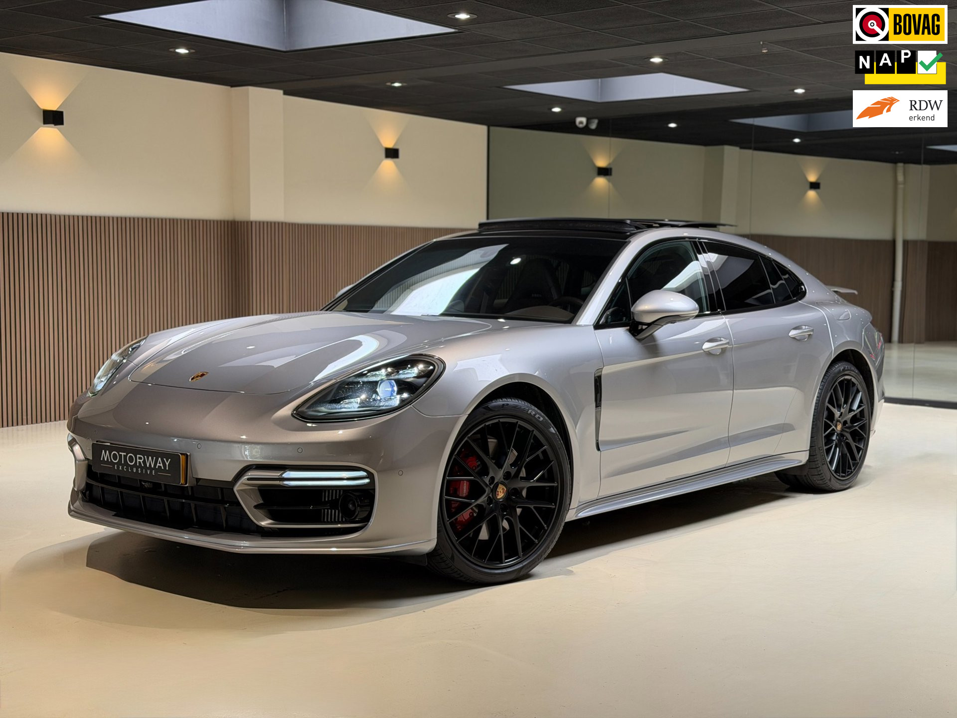 Porsche Panamera 4 E-hybrid 2.9 4 E-Hybrid|Pano|Bose|360|Chrono|Massage|Stoelventilatie| 2022 - voorkant