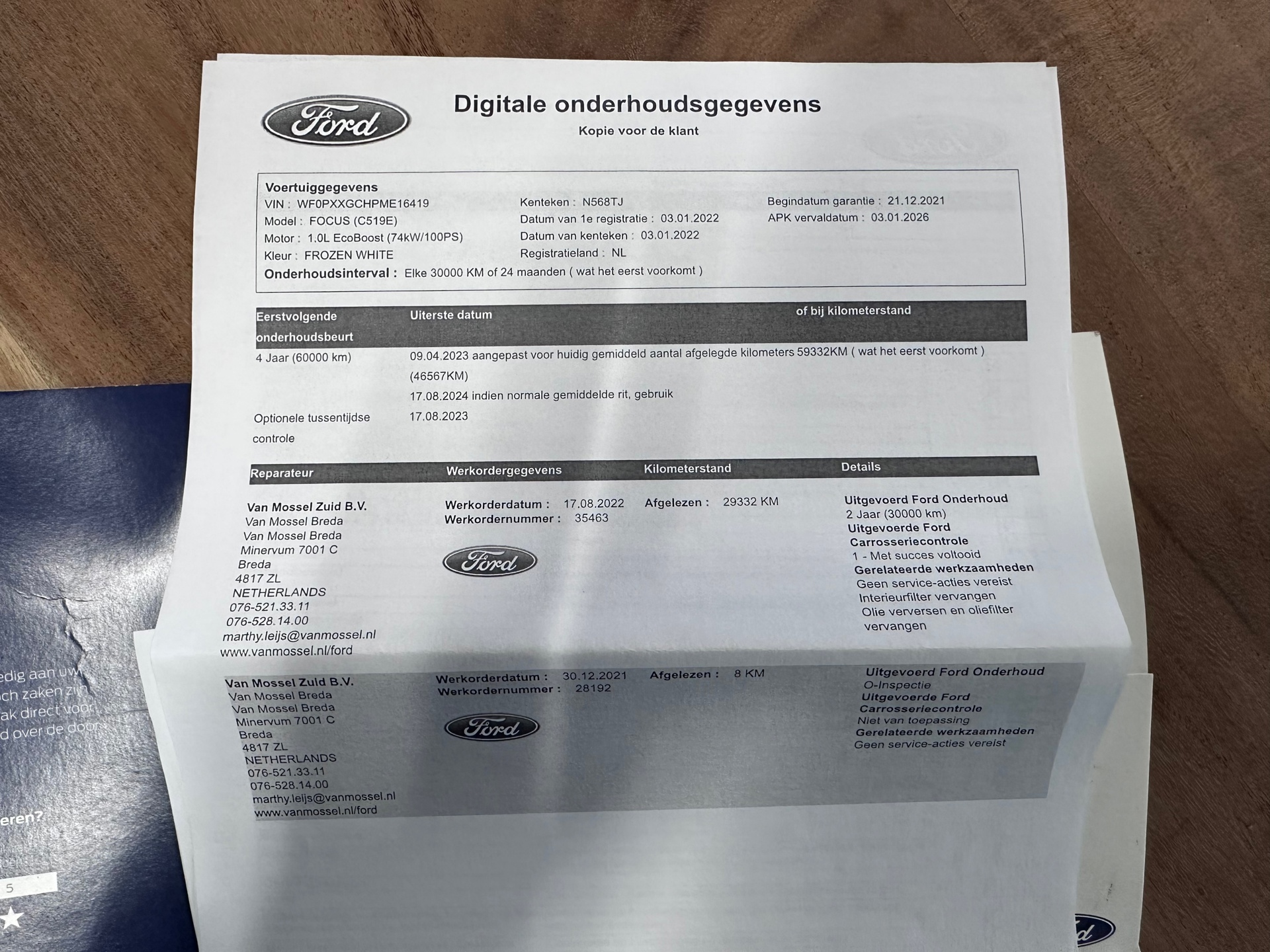 Foto van Ford Focus