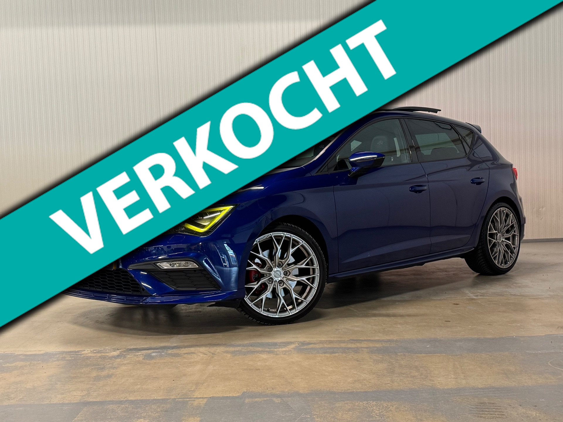 Seat Leon 1.8 TSI FR Business Intense | NAP | PANO | CARPLAY | KLEPPENSYSTEEM 2018 - voorkant