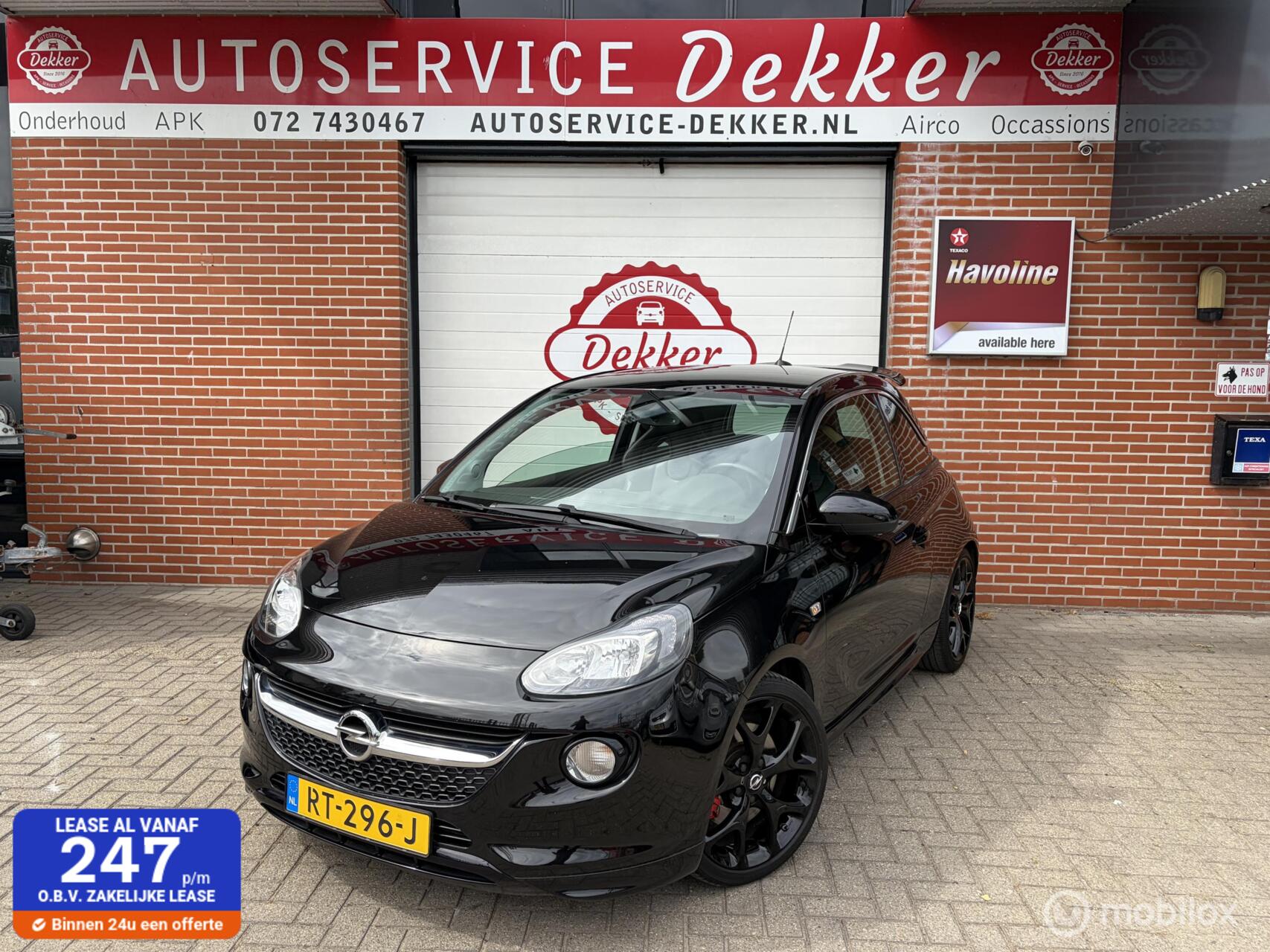 Opel Adam 1.4 Turbo S 2018 - voorkant