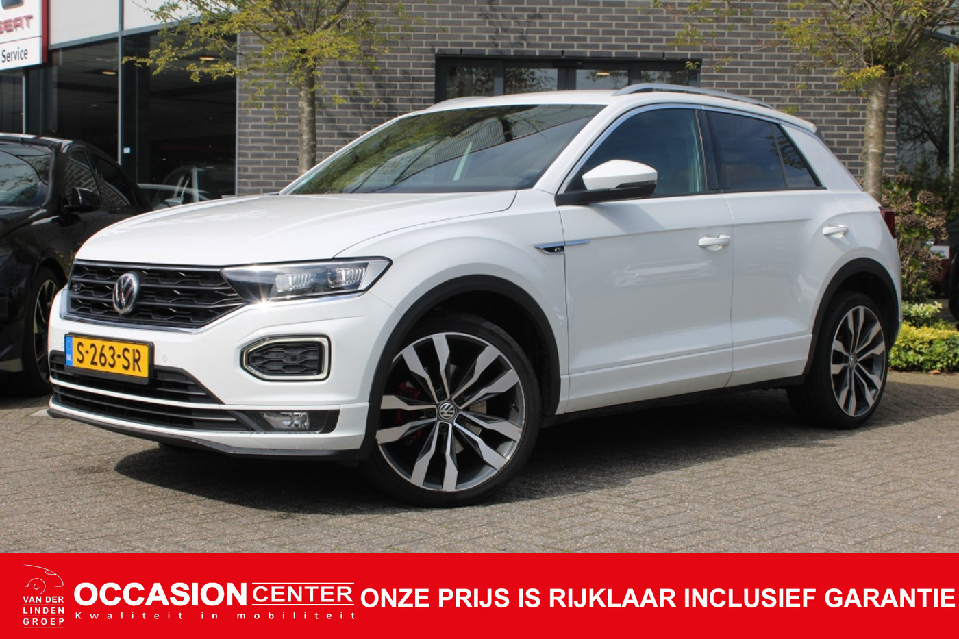 Volkswagen T-roc 1.5 TSI 3x R-line Virtual/Navi/Led/19"/carplay/Pdc/Cam/Trekh afn 2019 - voorkant