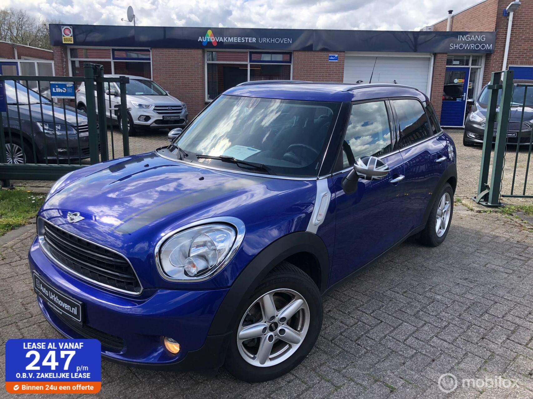 Mini Countryman 1.6 One Knockout Edition 92.dkm AIRCO 2016 - voorkant