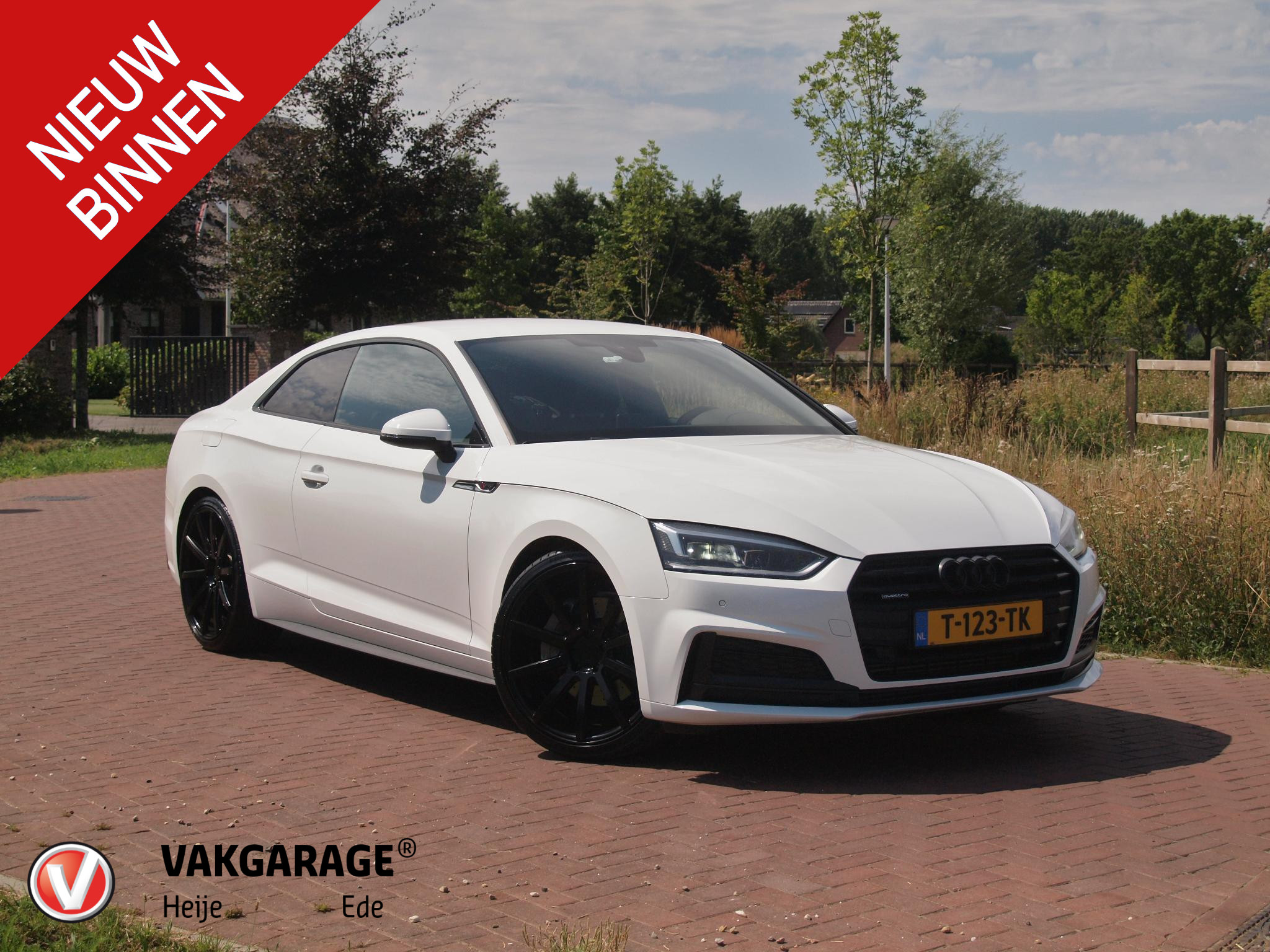 Audi A5 Coupe 2.0 TFSI MHEV quattro Sport Pro Line 2018 - voorkant