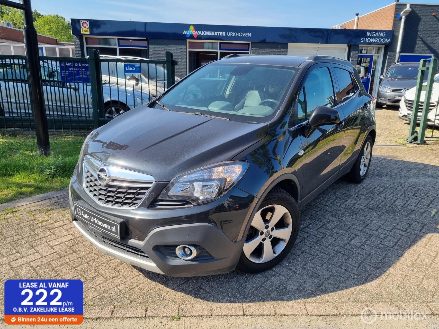 Opel Mokka 1.4 T vol-leder,navi,6-24 mnd garantie mogelijk 2016 - voorkant