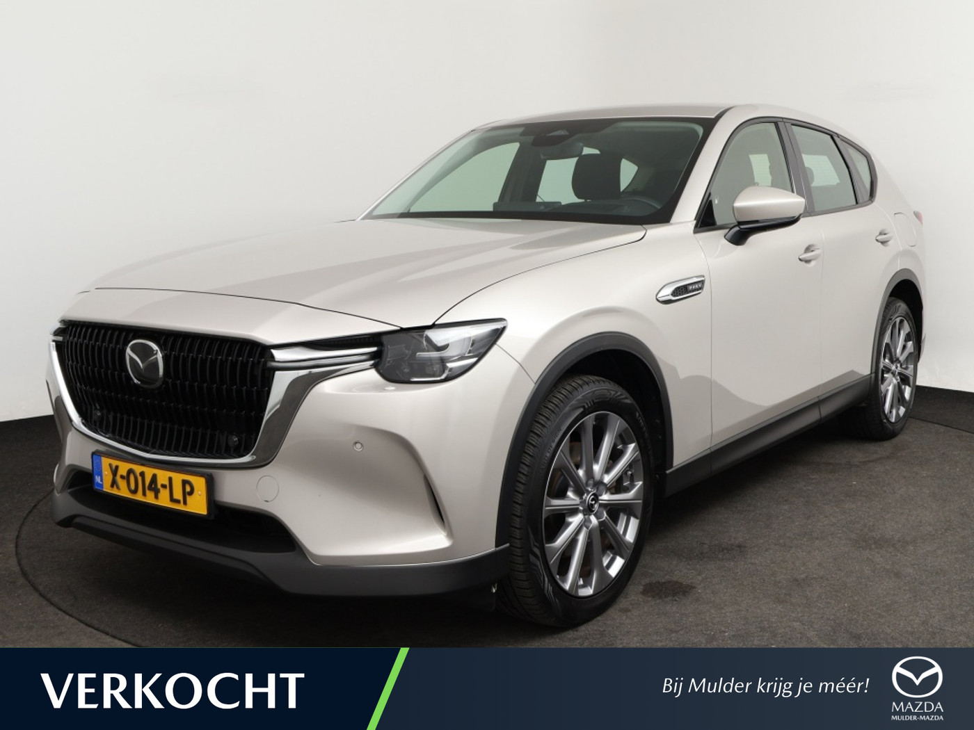 Mazda Cx-60 2.5 e-SkyActiv PHEV Exclusive-Line 2023 - voorkant