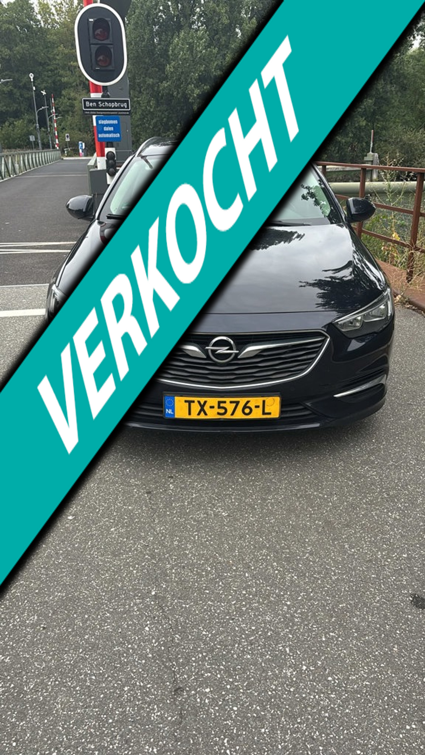 Opel Insignia Sports Tourer 1.5 Turbo Business Executive Full Option *Schade Passagierszijde* 2018 - voorkant