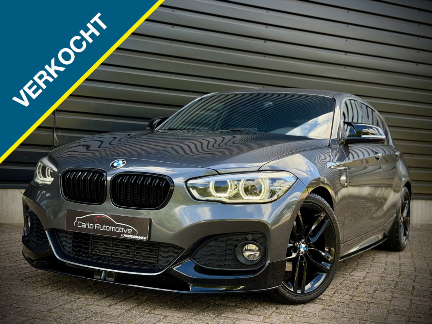 BMW 118i 118i M-PERFORMANCE LEDER|NAVIPRO|HiFi|LED 2018 - voorkant