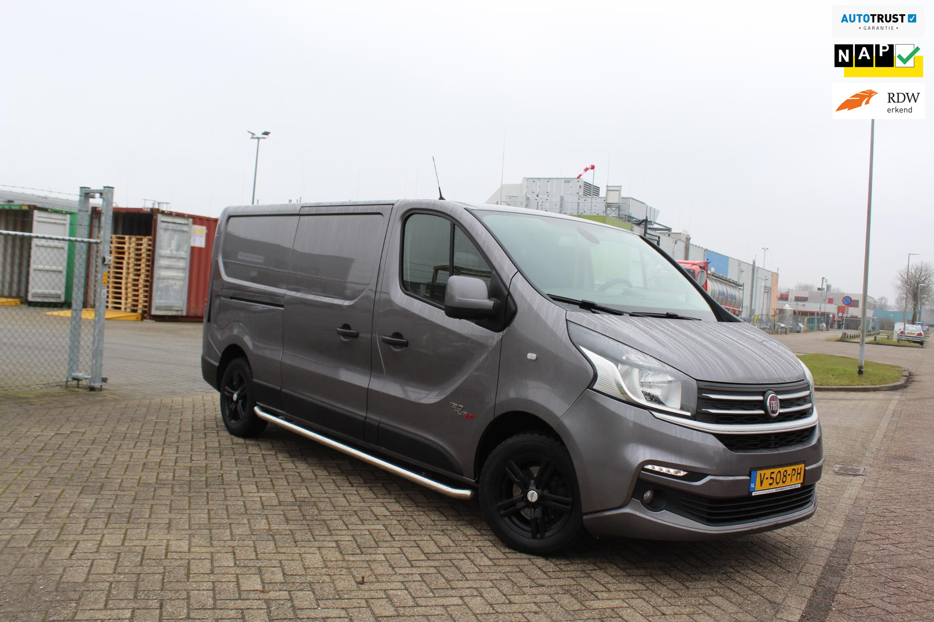 Fiat Talento 1.6 MJ L2H1 SX CAMERA MULTIMEDIA  AIRCO CRUISE TREKHAAK 2018 - voorkant