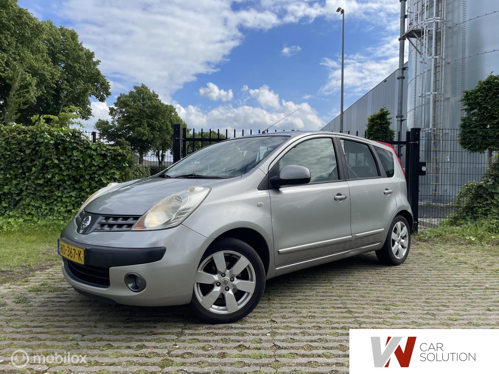 Nissan Nissan Note 1.6 Acenta CLIMA LEDER KEYLESS TREKHAAK 2007 - voorkant