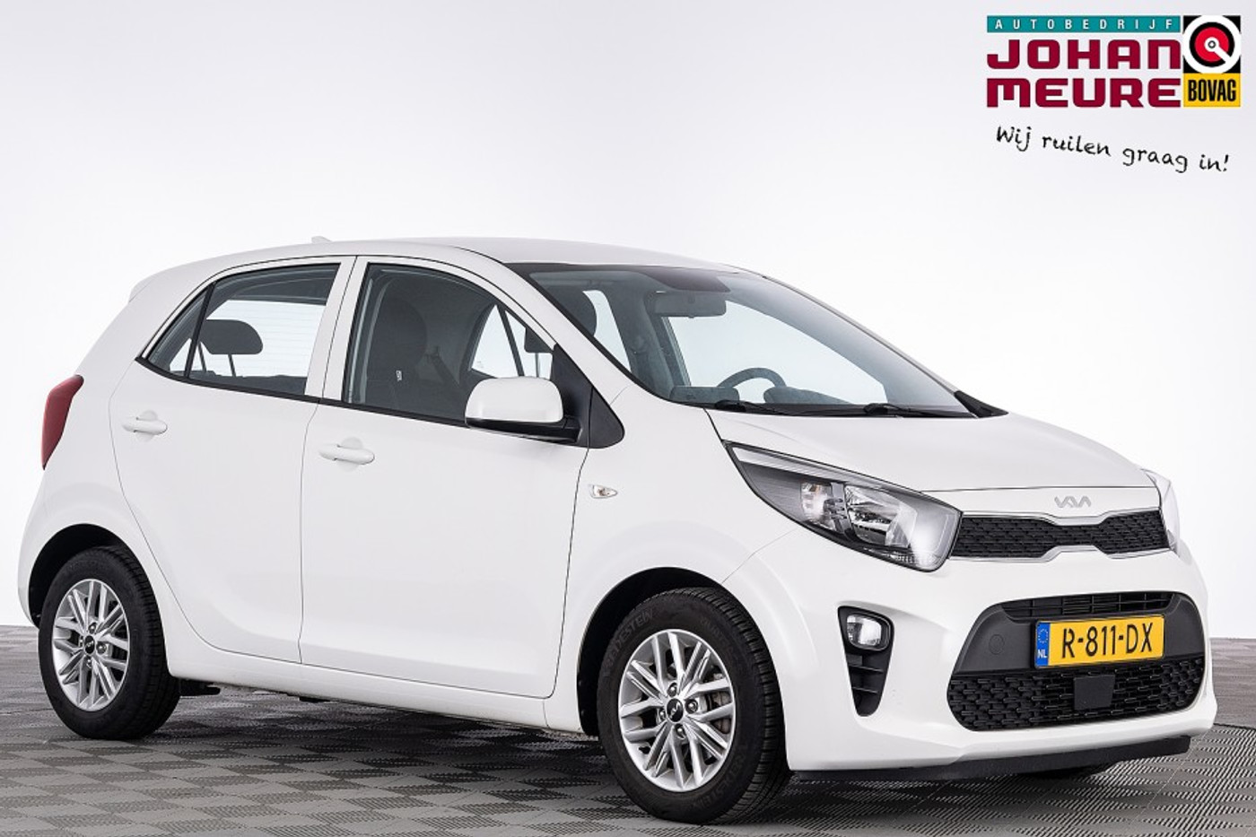 Kia Picanto 1.0 DPi DynamicLine 5drs | LM VELGEN | ✅ 1e Eigenaar 2022 - voorkant