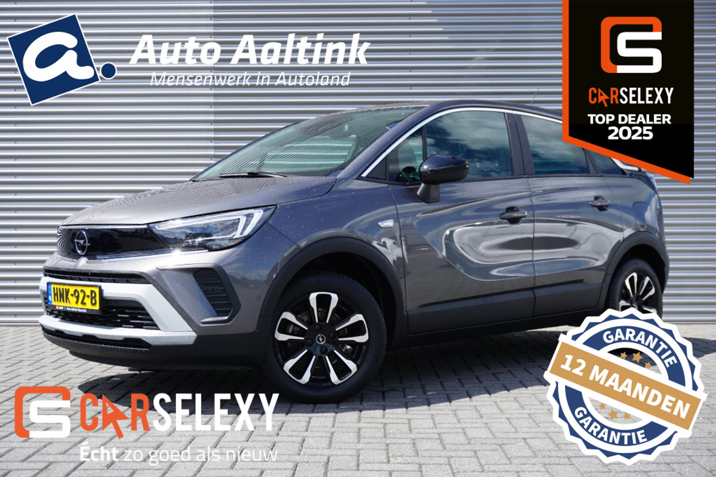 Opel Crossland 110PK Elegance NAVI | CAMERA | WINTERPACK | CARPLAY | HOGE ZIT! 2023 - voorkant