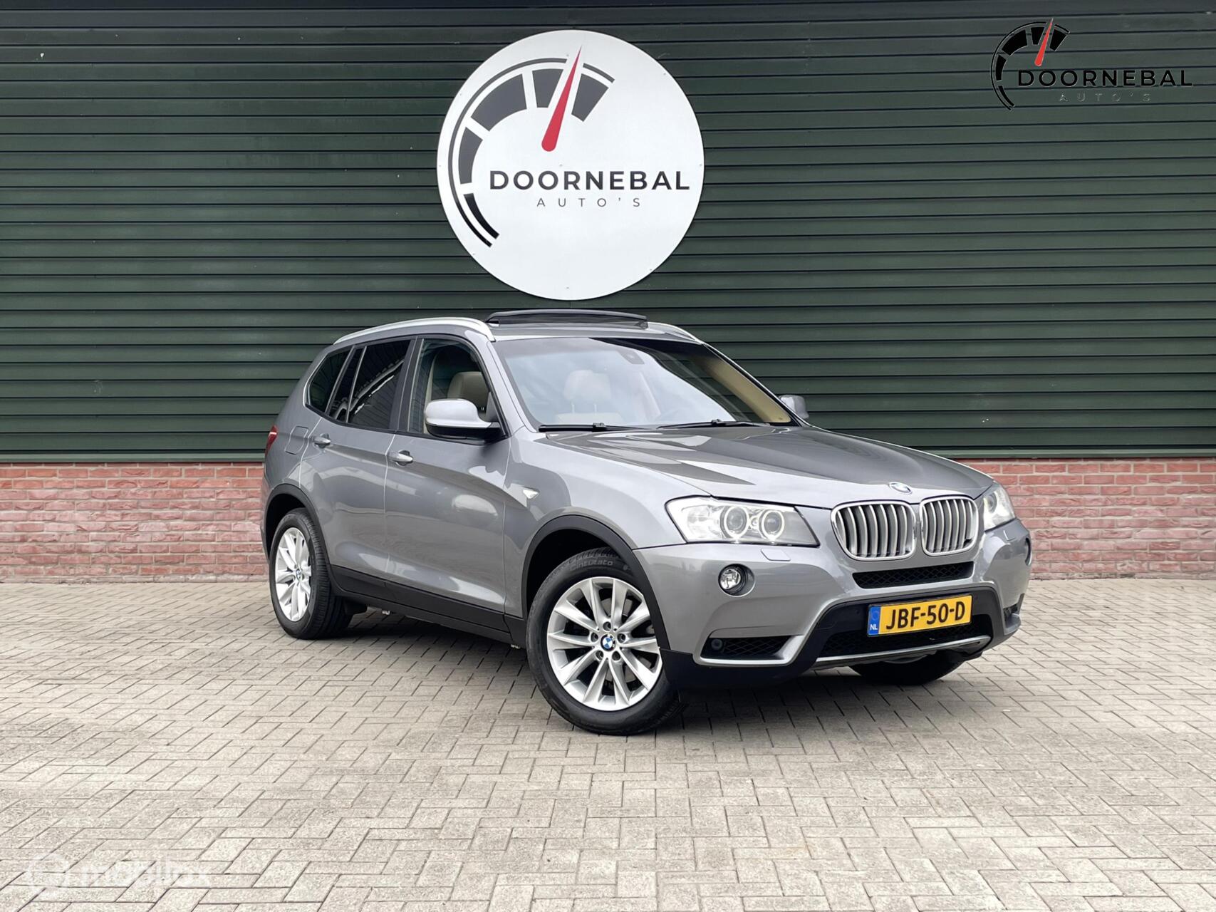 BMW X3 Xdrive35i xDrive35i High Executive / LEDER / CAMERA / PANORAMA 2010 - voorkant