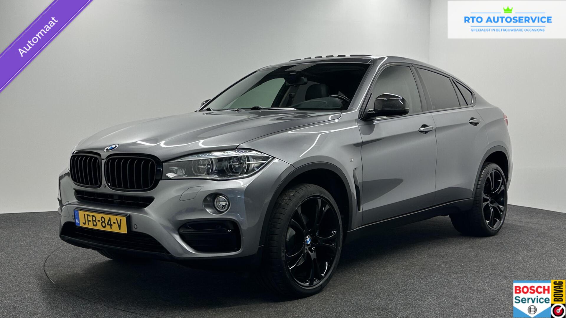 BMW X6 Xdrive40d xDrive40d High Executive LEER NAVI CAMERA SCHUIF/OPENDAK. 2016 - voorkant