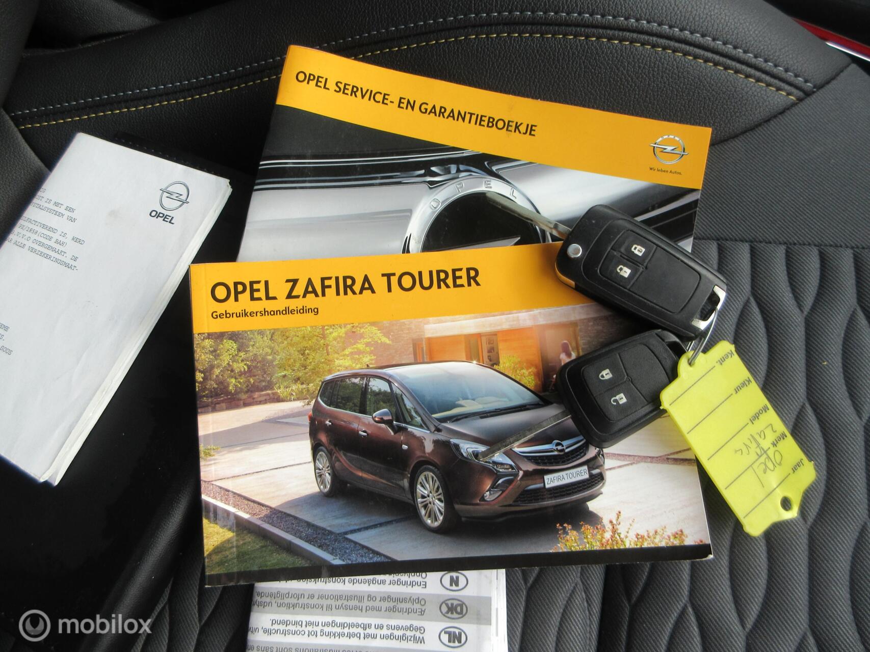 Foto van Opel Zafira Tourer