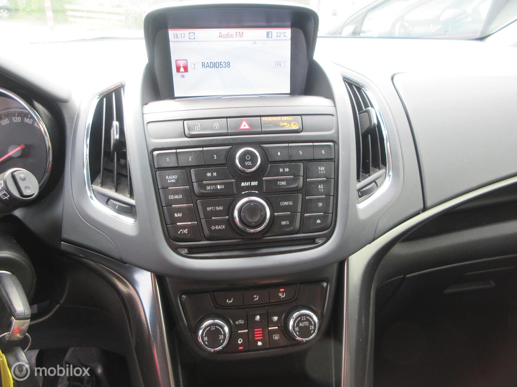 Foto van Opel Zafira Tourer