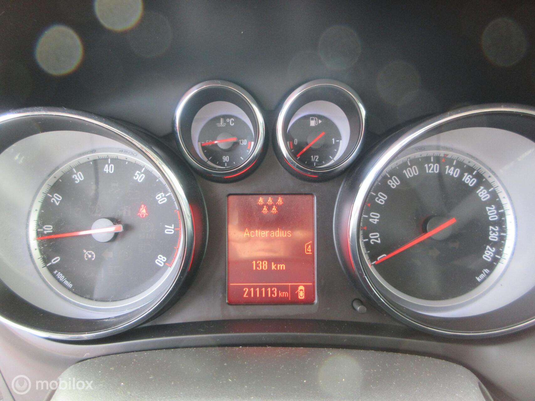 Foto van Opel Zafira Tourer