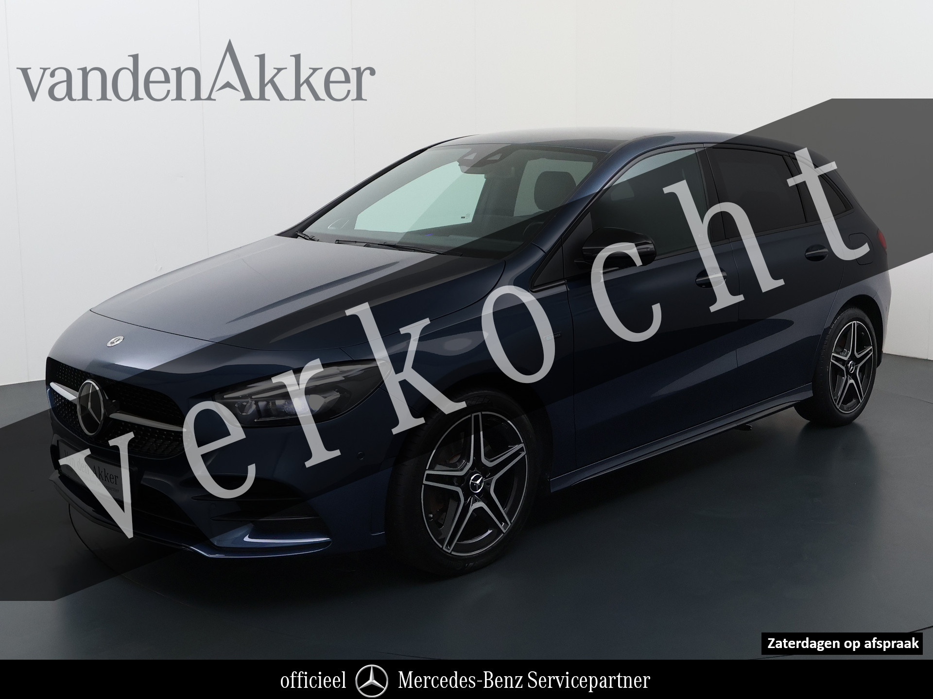 Mercedes-Benz B 250 E 250e AMG // Distronic // 360 Camera // Memory // Burmester // Headup // Keyless // MultiBeam LED // Augmented Reality 2021 - voorkant