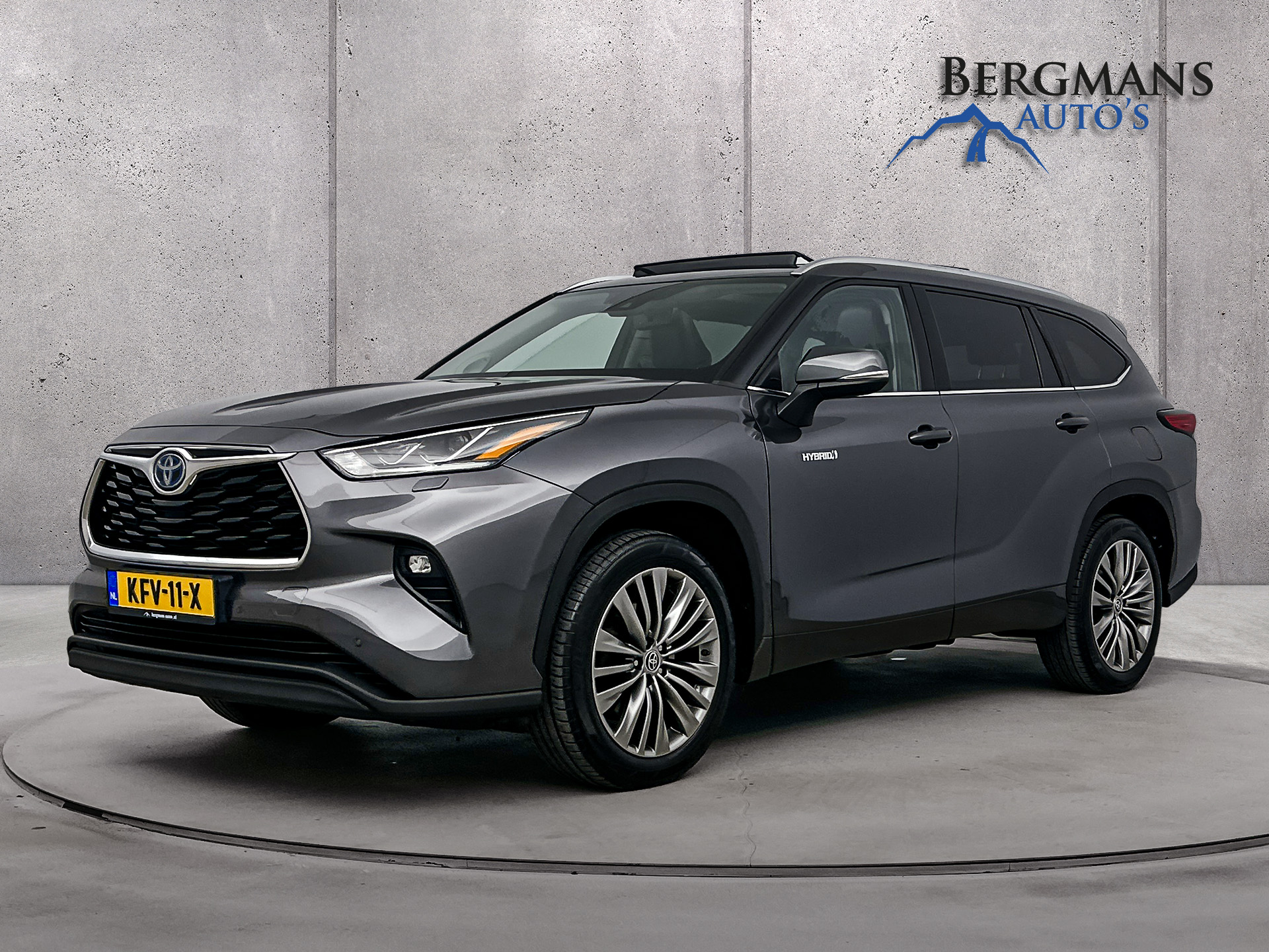 Toyota Highlander - 2.5 AWD Hybrid Business Plus 2021 - voorkant