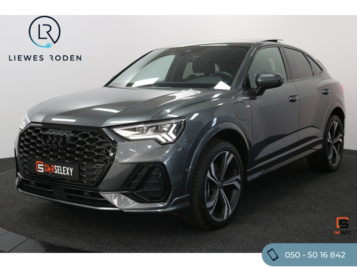 Audi Q3 Sportback E-tron 45 TFSI e PHEV S Edition (S-Line) 2023 - voorkant