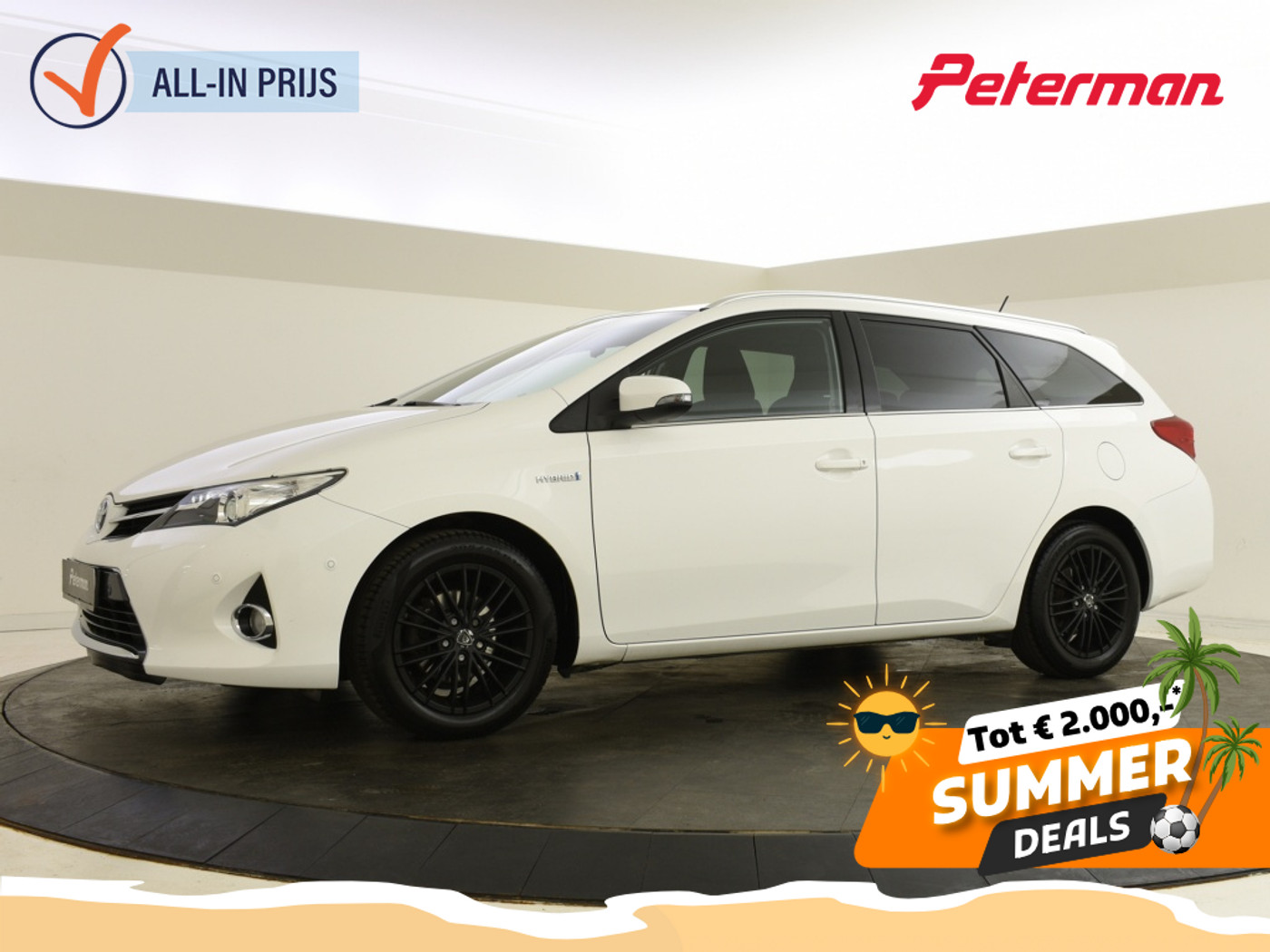 Toyota Auris 1.8 Hybrid Asp. 2015 - voorkant