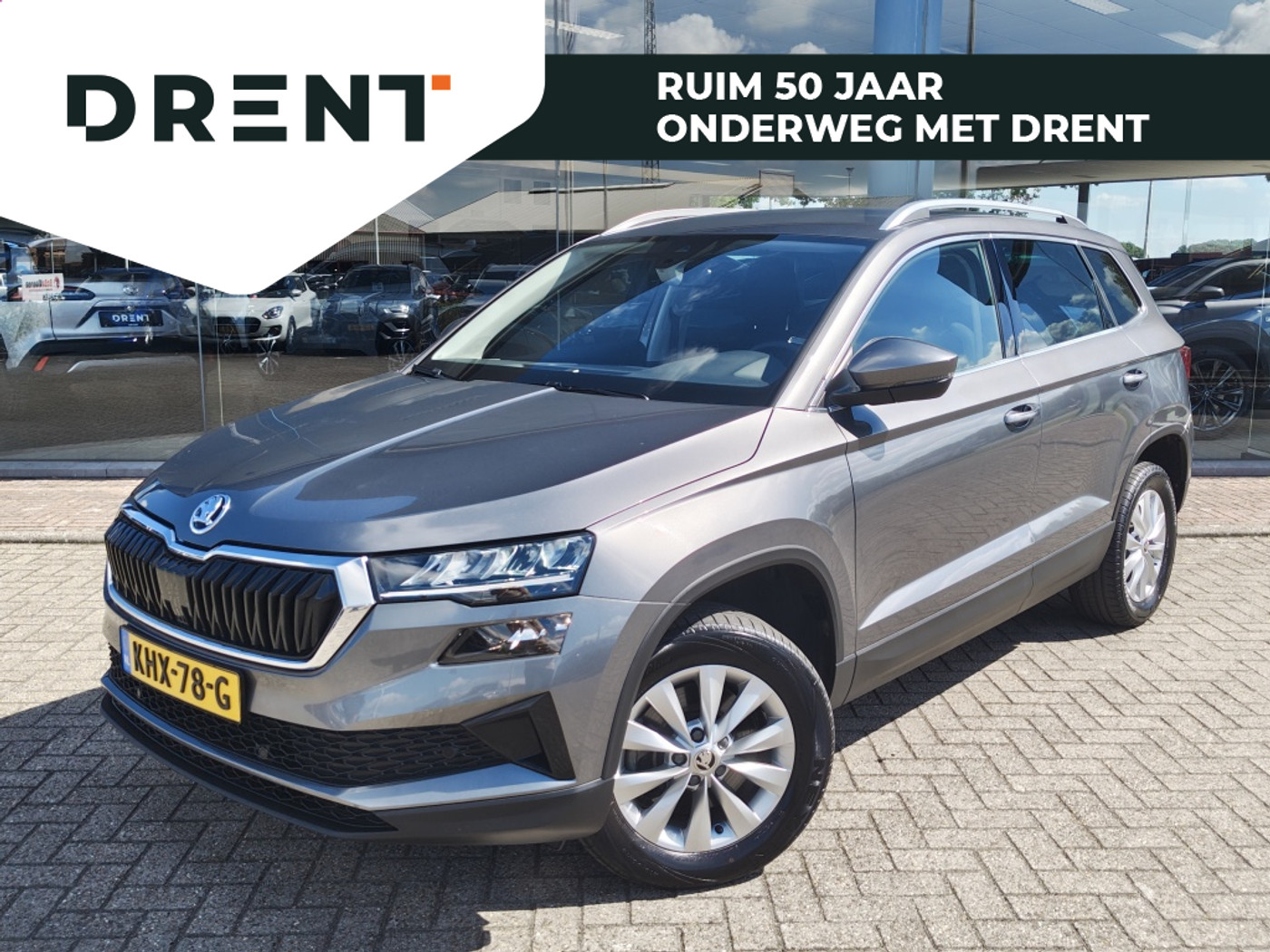 Skoda Karoq 1.5 TSI ACT Business Edition | Sensoren v/a | Achteruitrijcam. | 2023 - voorkant