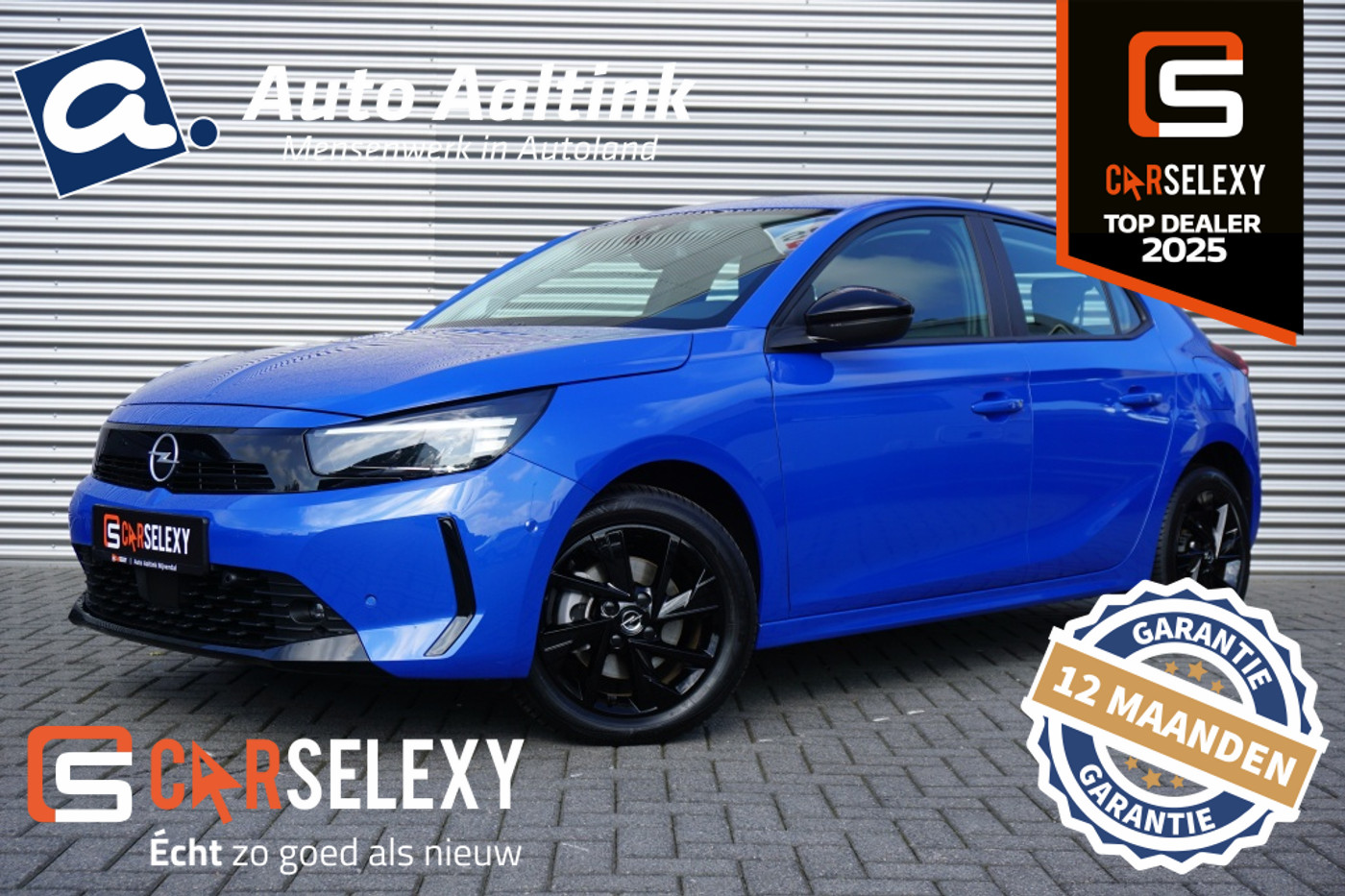 Opel Corsa 110PK Turbo Hybrid Yes AUT. | ZUINIG | WINTERPACK | CARPLAY 2025 - voorkant