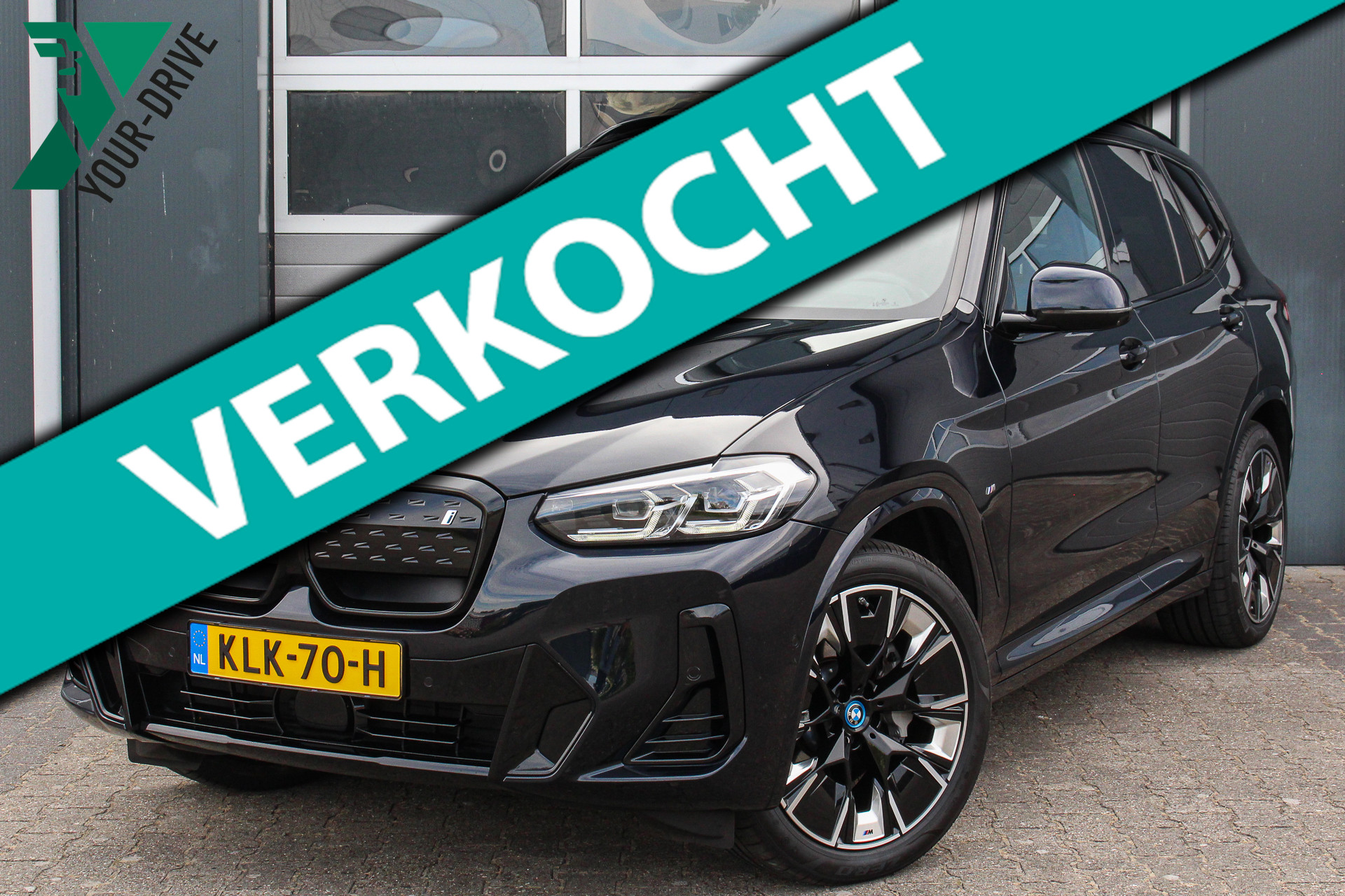 BMW Ix3 BMW IX3 M Sport High Executive 80 kWh | 12 Mnd. Garantie & SOH 99,5%| Nette en zeer complete iX3 met historie 2023 - voorkant