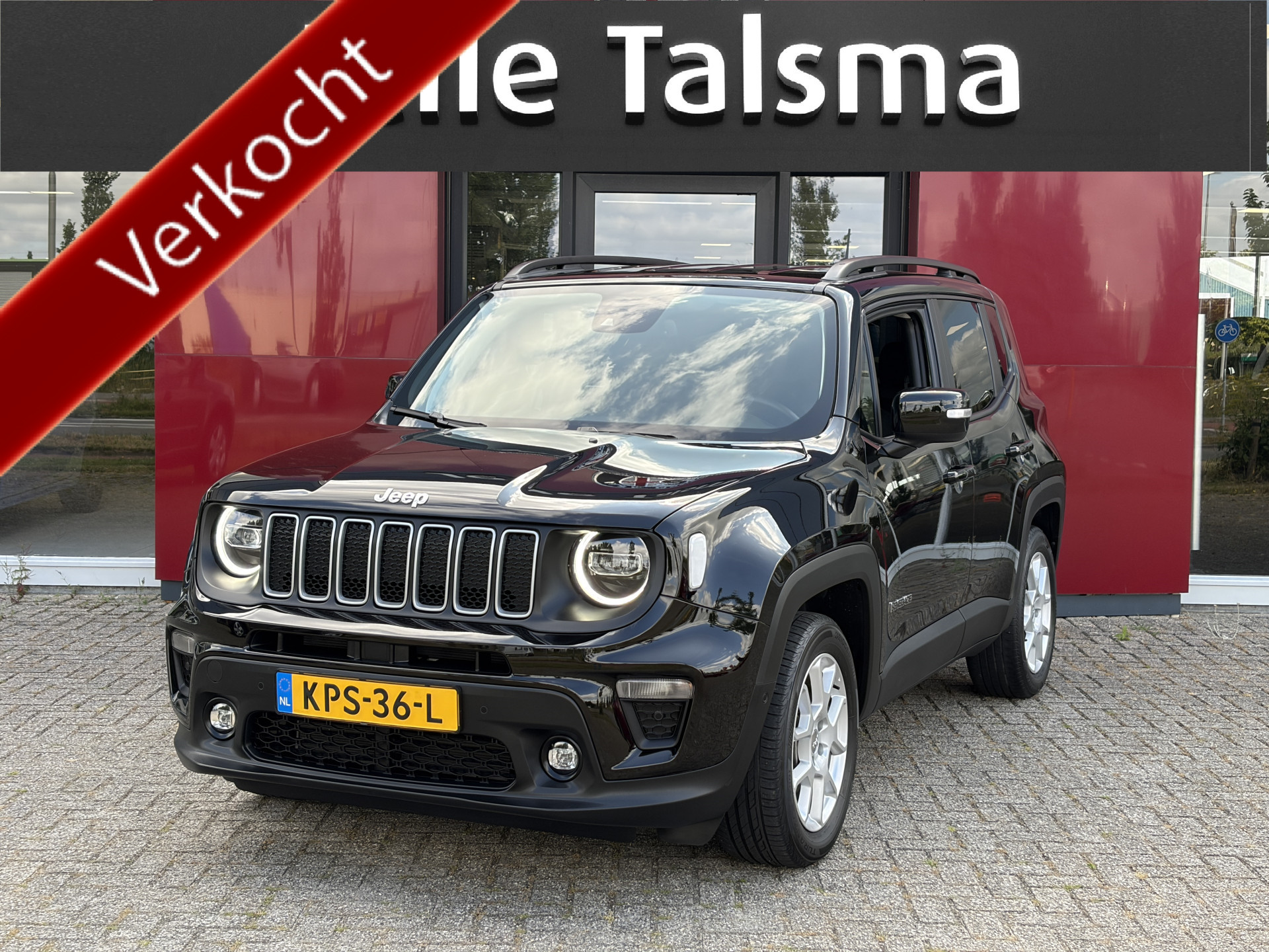 Jeep Renegade 1.5T e-Hybrid Limited | Camera | Dode hoek waarschuwing | Led verlichting 2024 - voorkant