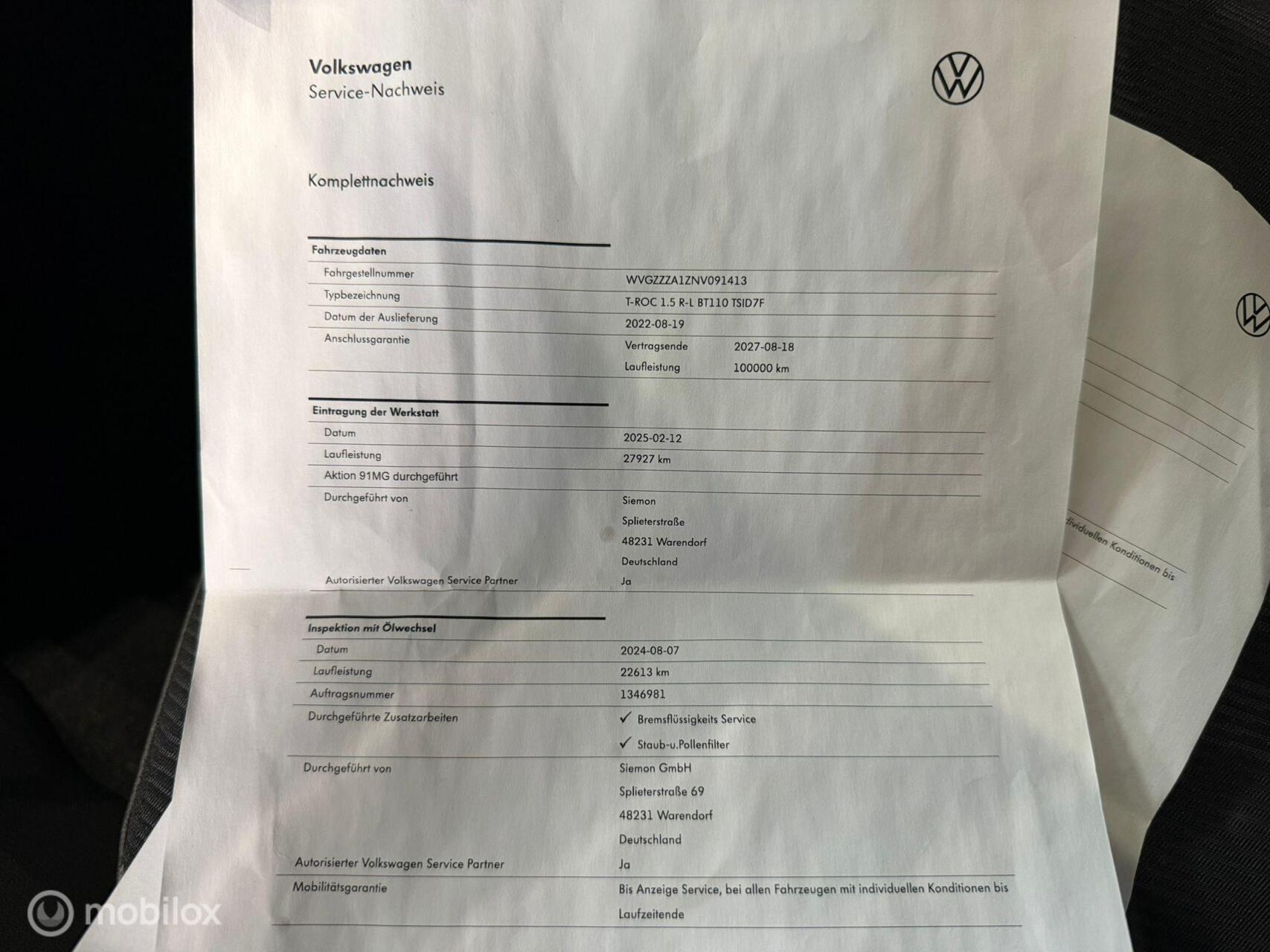 Foto van Volkswagen T-roc