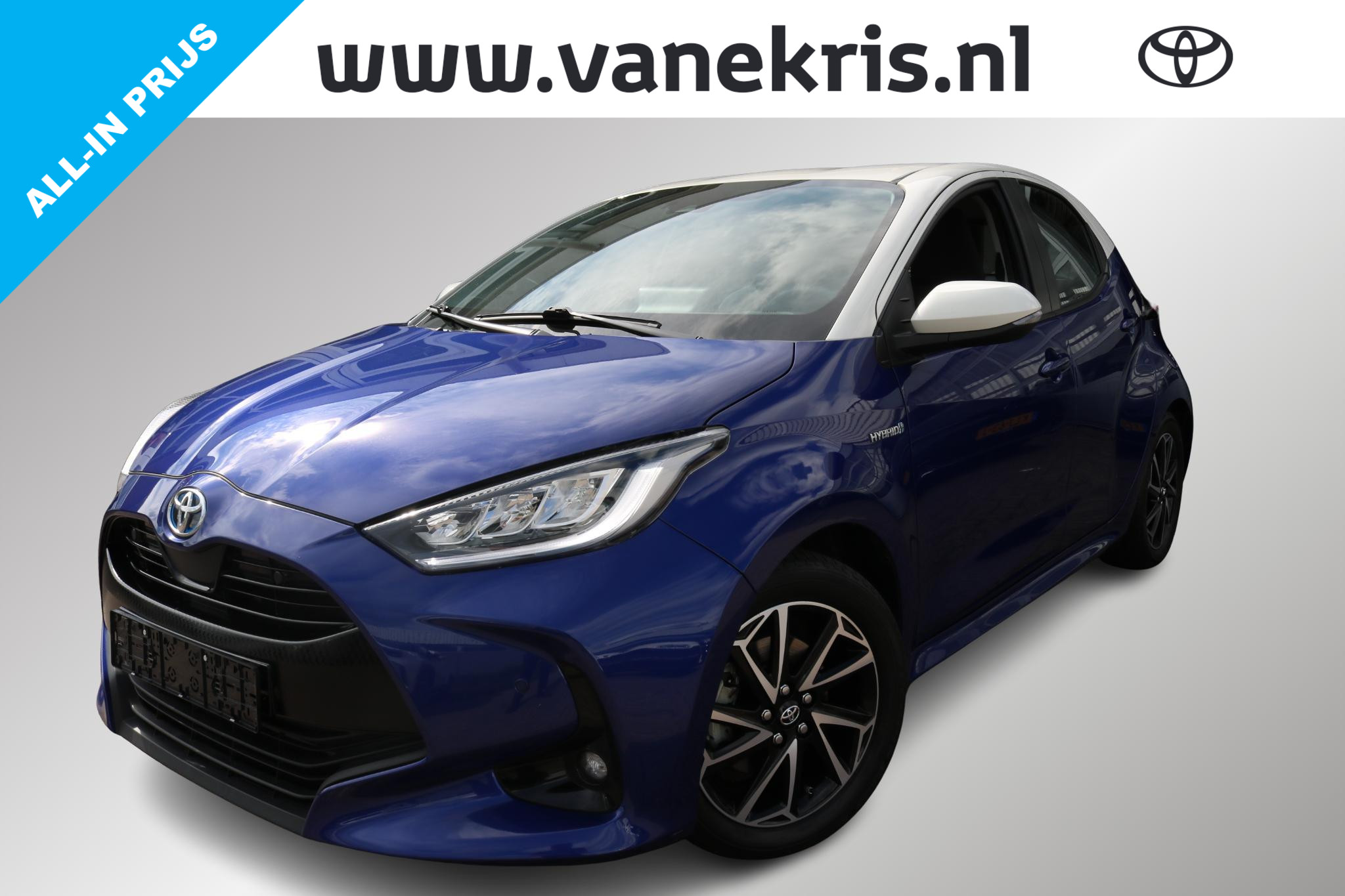 Toyota Yaris 1.5 Hybrid Style Limited, Head Up, Parkeersensoren 2022 - voorkant