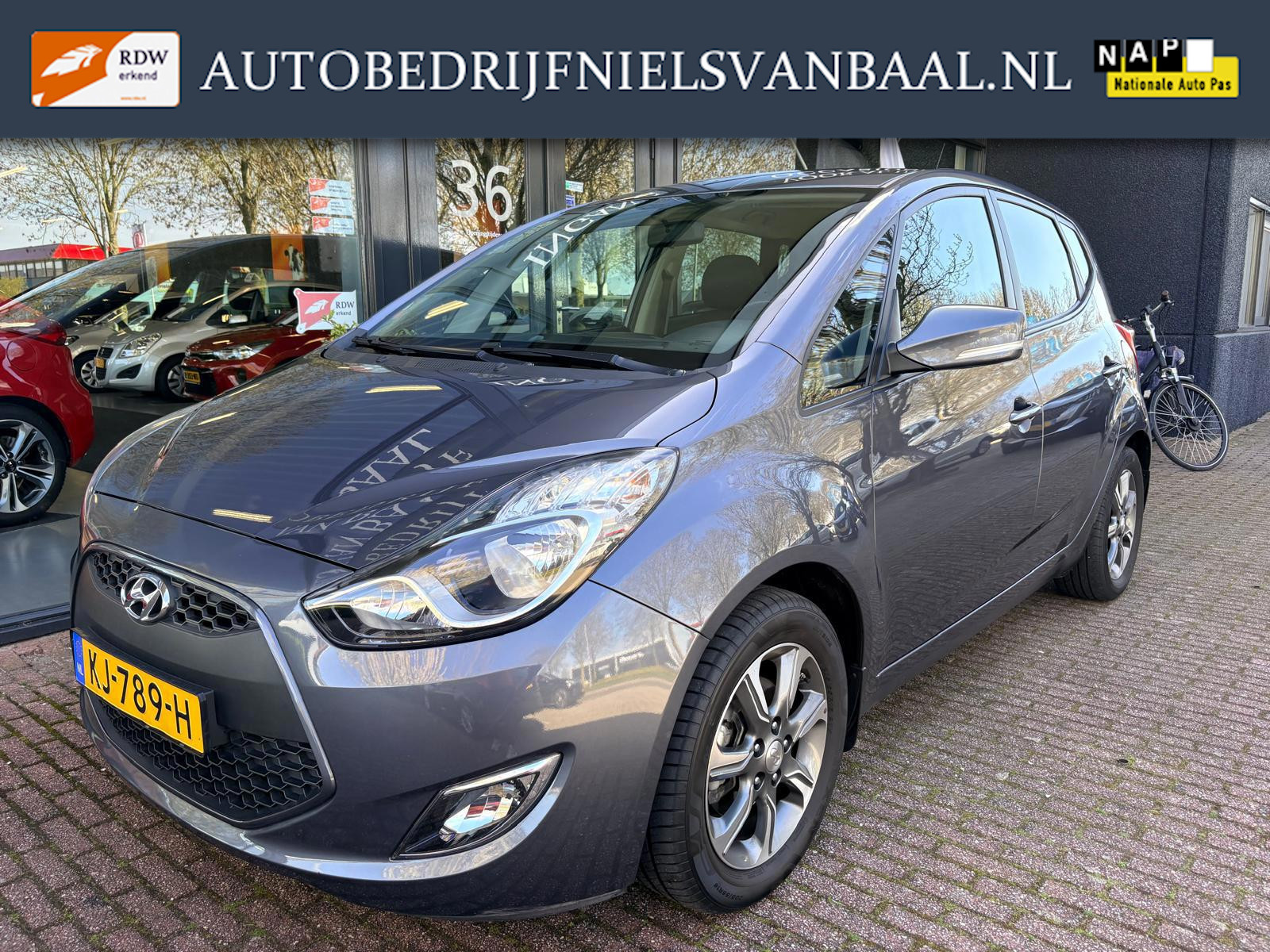 Hyundai Ix20 1.4i Go 64Dkm NAP/Airco/Camera/PDC/Navi/Lm-Velg 2016 - voorkant