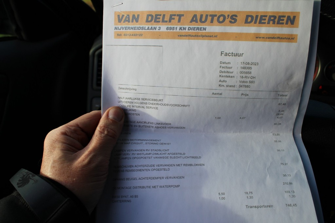 Foto van Volvo S60