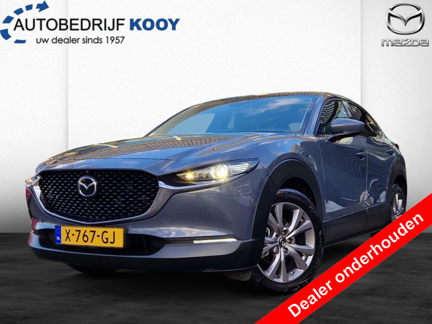 Mazda Mazda Cx-30 2.0 e-SkyActiv-G Luxury / i-Activesense / Leder / 360 cam / Bose 2022 - voorkant