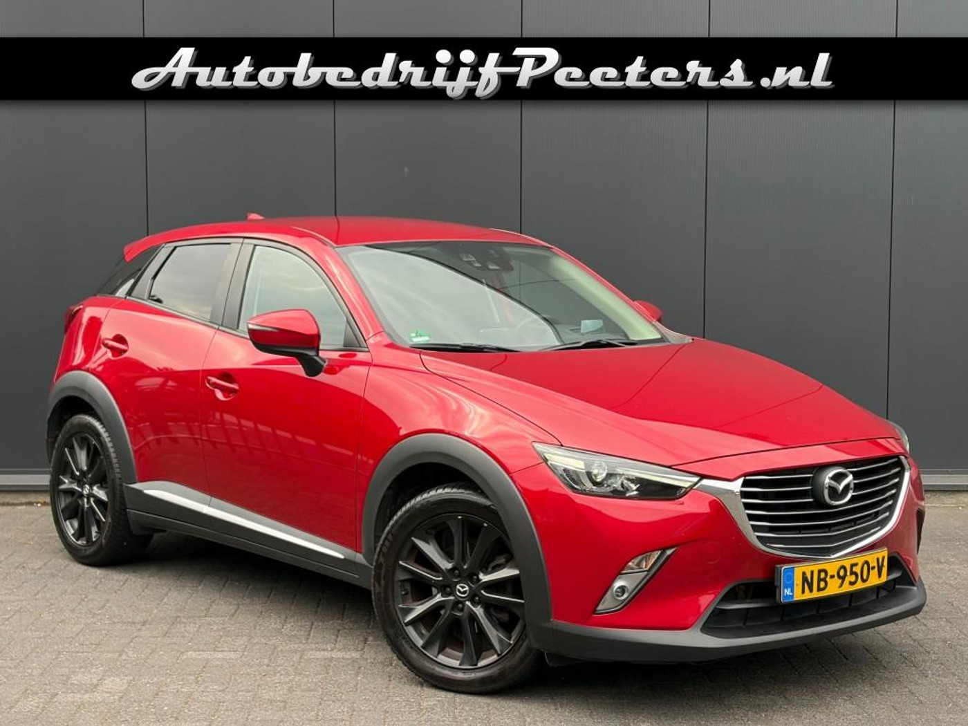 Mazda Mazda Cx-3 2.0 SkyActiv 120 GT M-Line, Navi, Leder, Stoelverwarming 2017 - voorkant