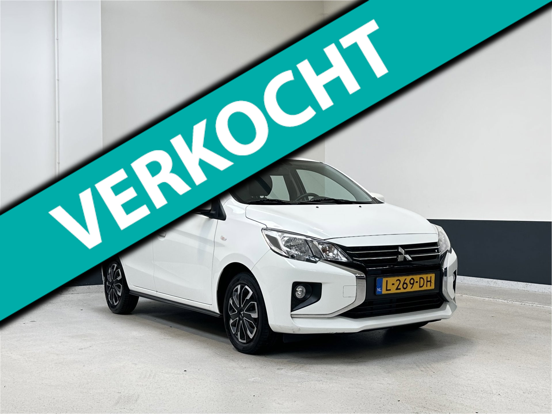 Mitsubishi Mitsubishi Space Star 1.2 Cool+ |Apple Carplay/ Android auto| Navigatie |Airco | NL | 1 Eig | 2021 - voorkant